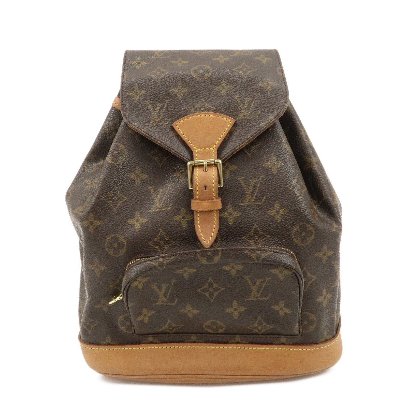 Louis Vuitton Monogram Montsouris MM Backpack Brown M51136