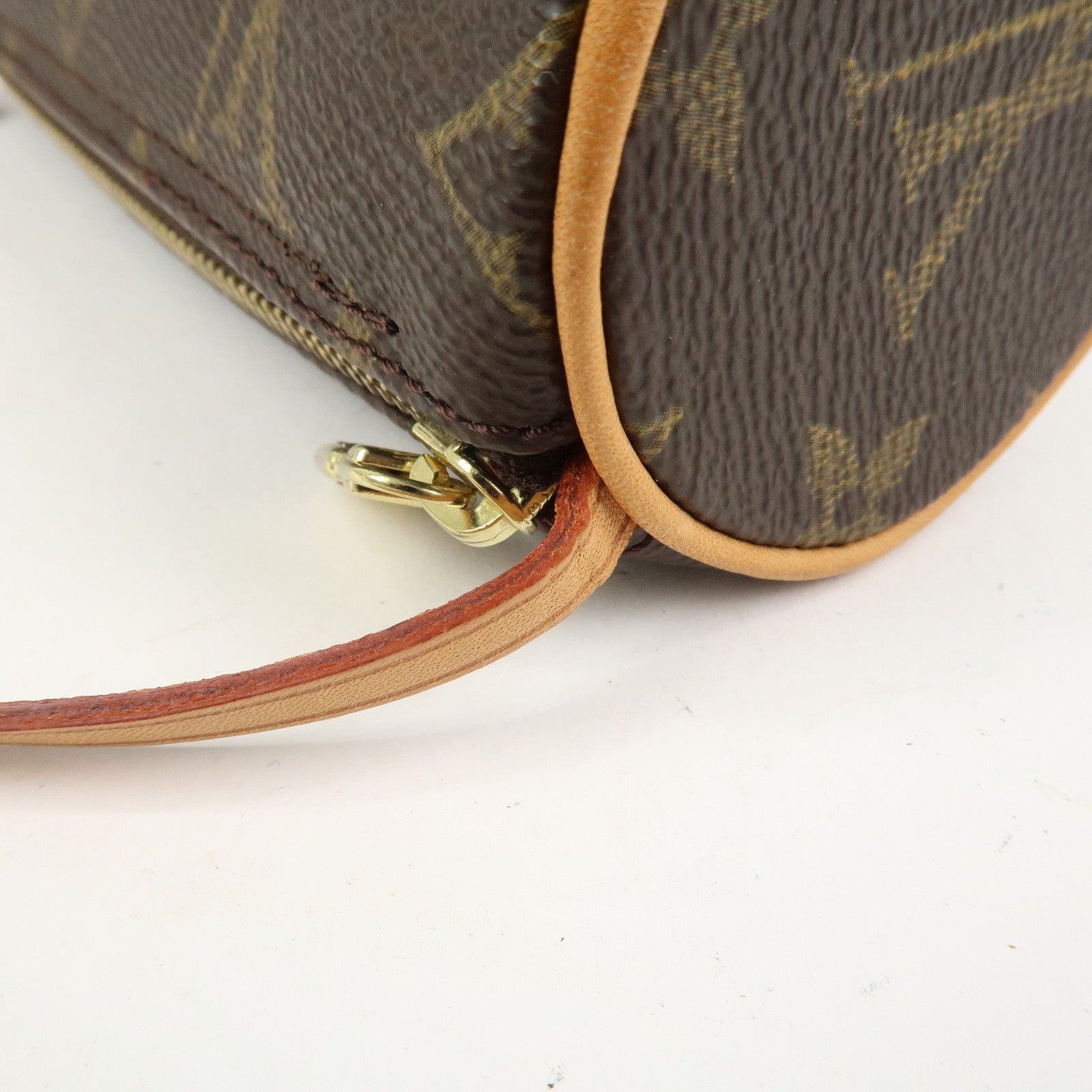 Louis Vuitton Monogram Mini Pouch for Papillon Bag Brown