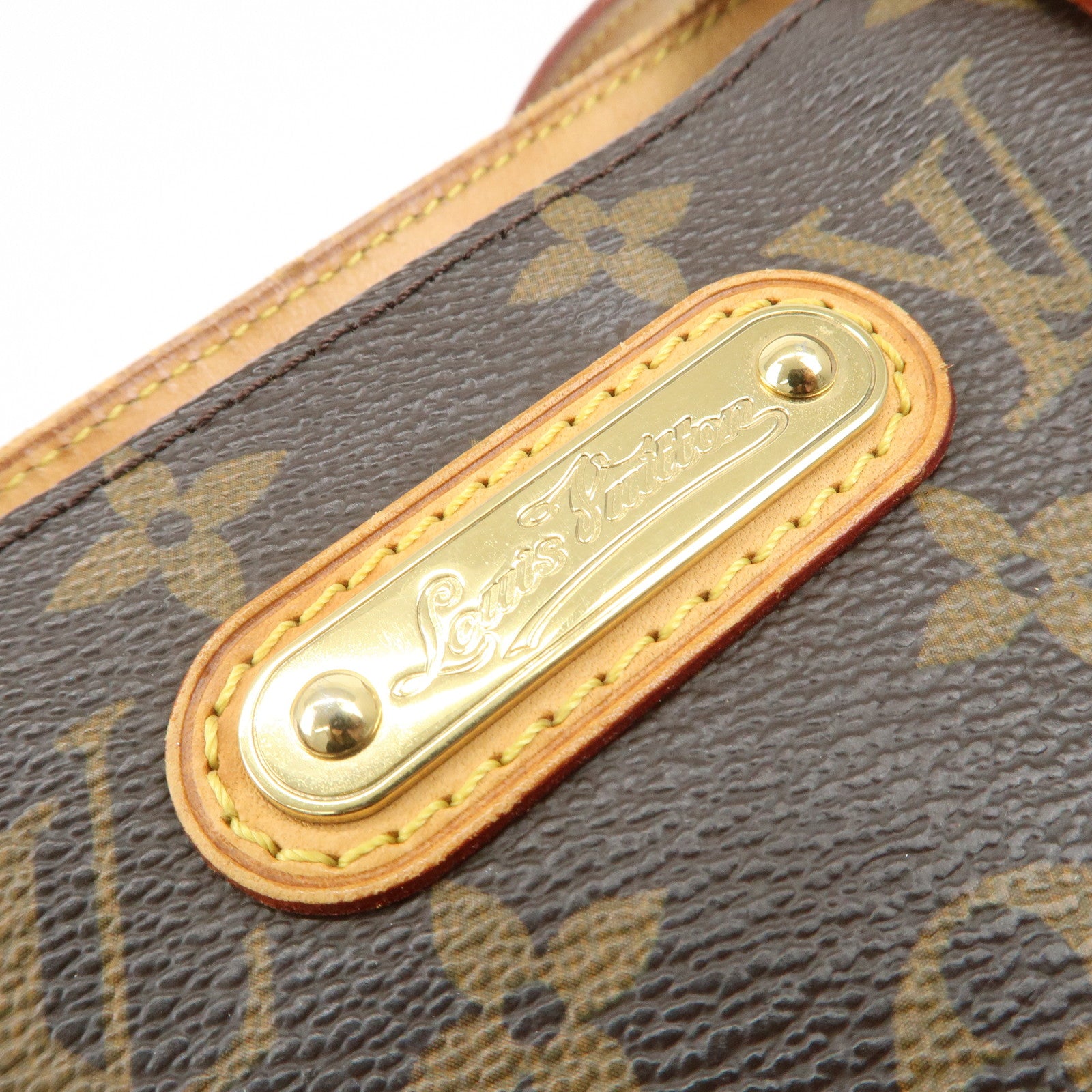 Louis Vuitton Monogram Wilshire MM Tote Bag Brown M45644