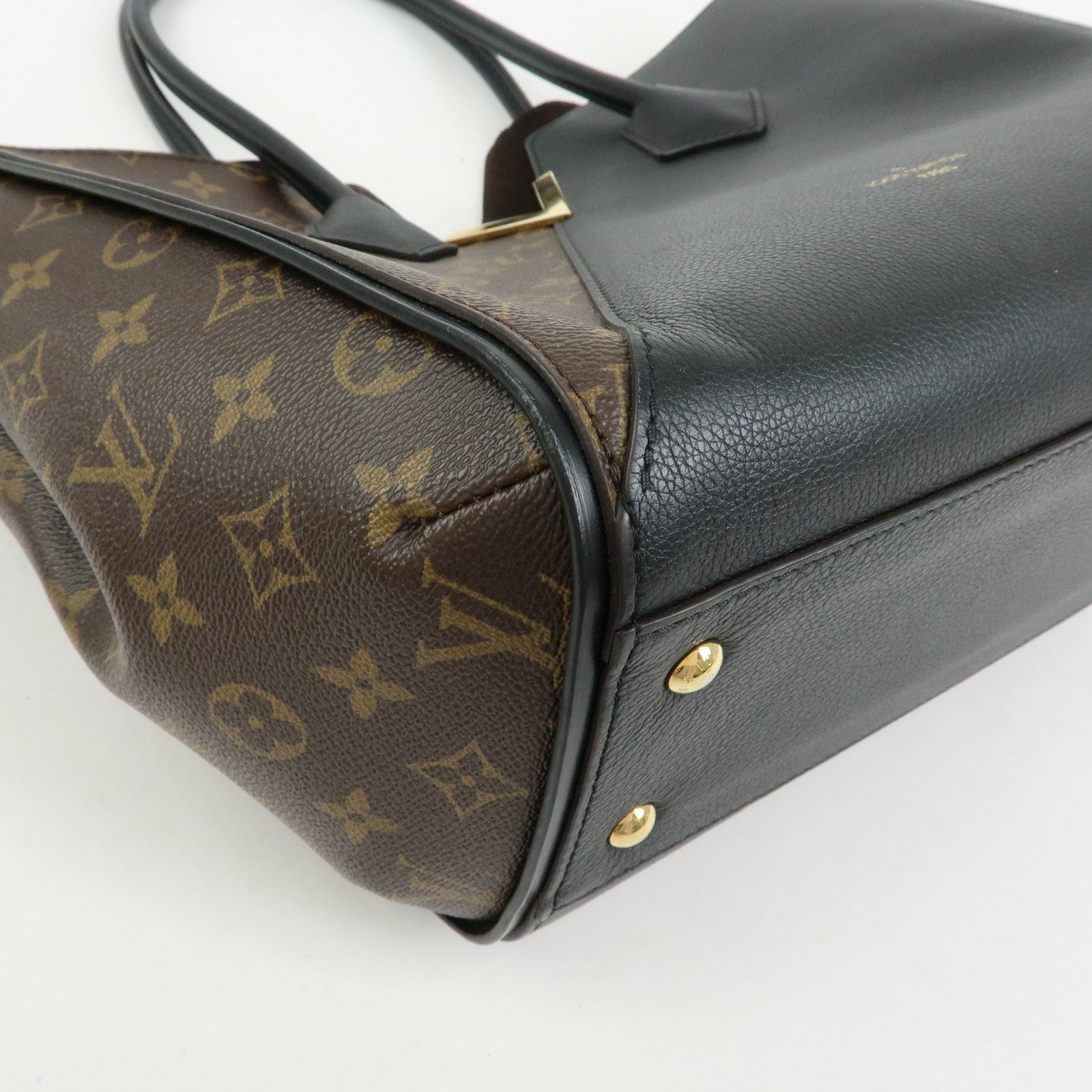 Louis Vuitton Monogram Kimono MM Tote Bag Noir Black M40460
