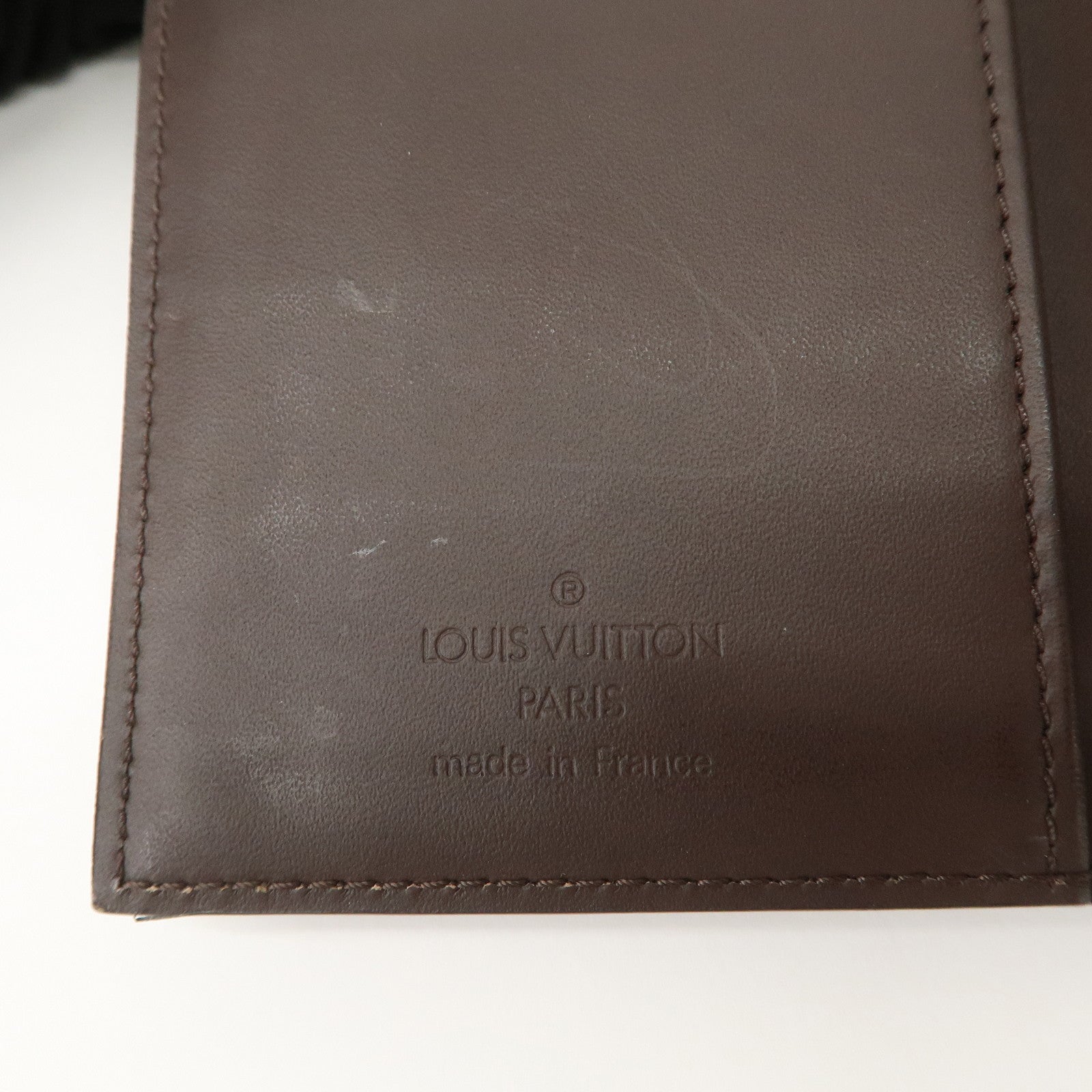 Louis Vuitton Epi Agenda PM Planner Cover Mocha R2009B