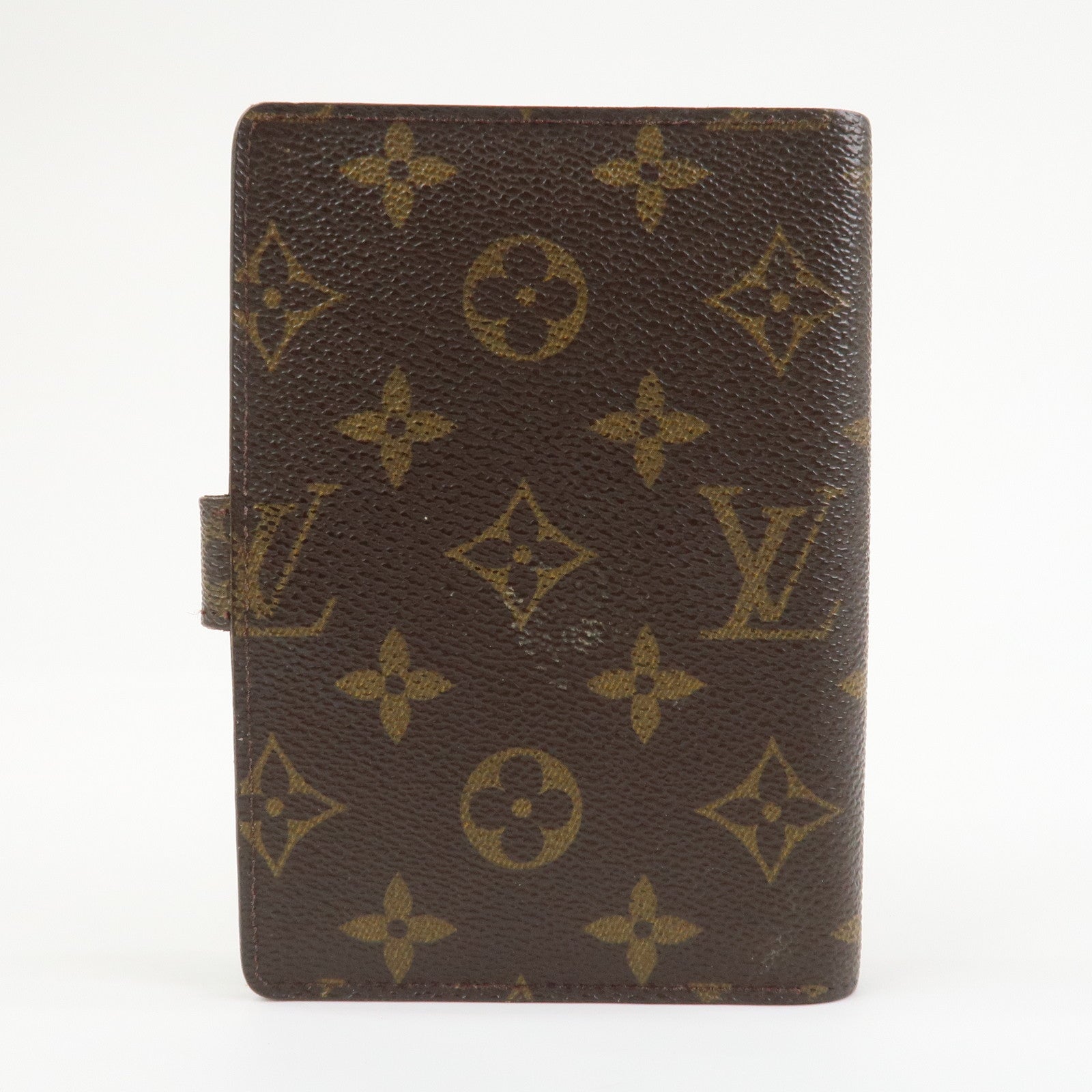 Louis Vuitton Monogram Agenda PM Planner Cover Brown R20005