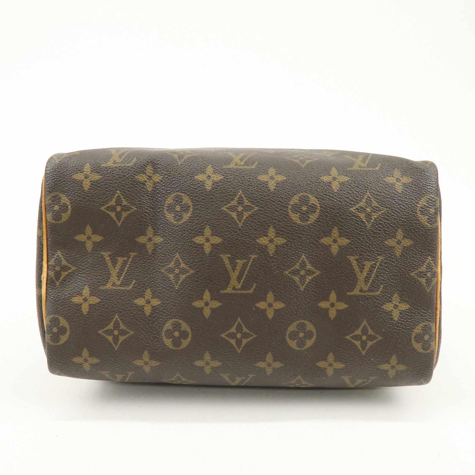 Louis Vuitton Monogram Speedy 25 Boston Bag Hand Bag Brown M41528