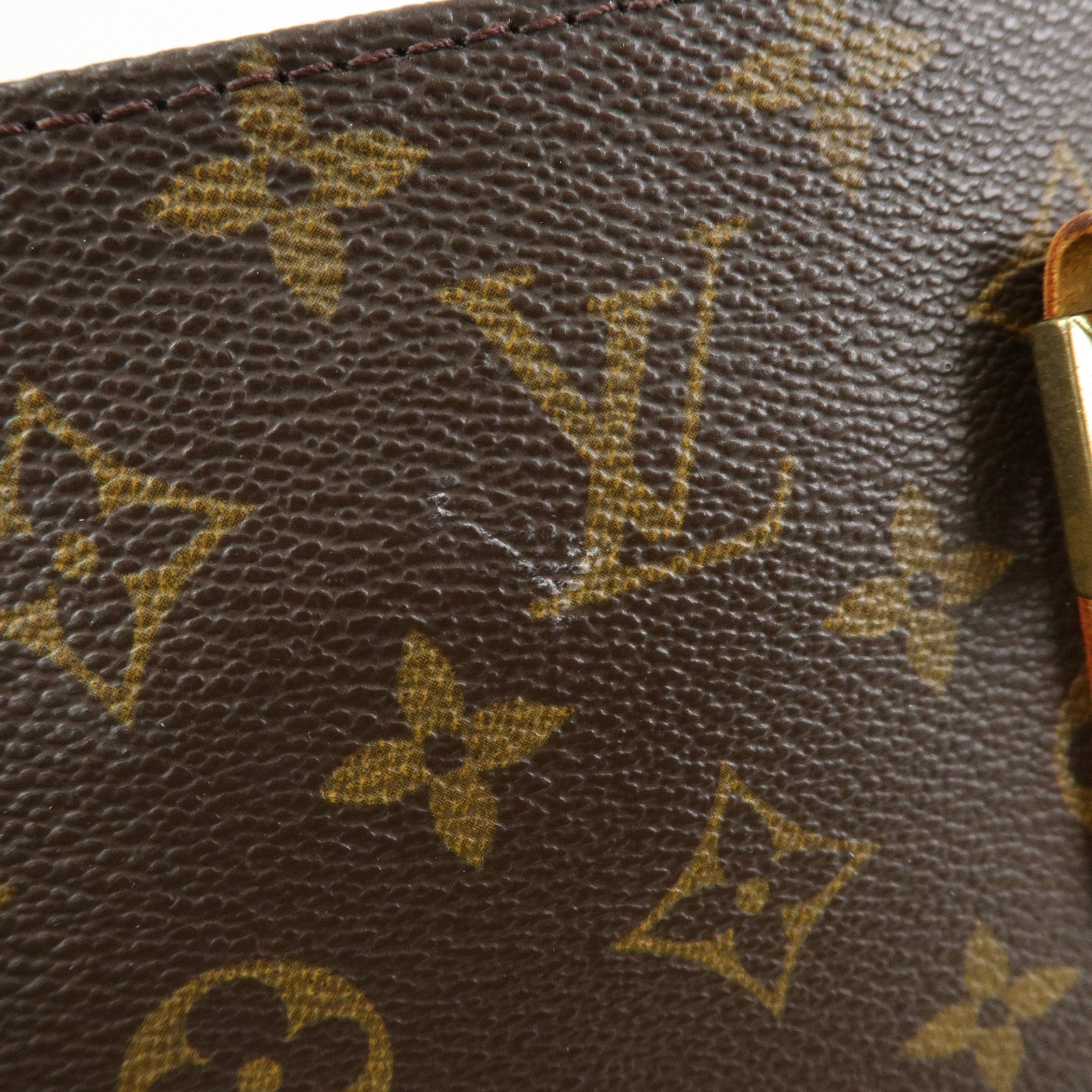 Louis Vuitton Monogram Luco Tote Bag Shoulder Bag Brown M51155