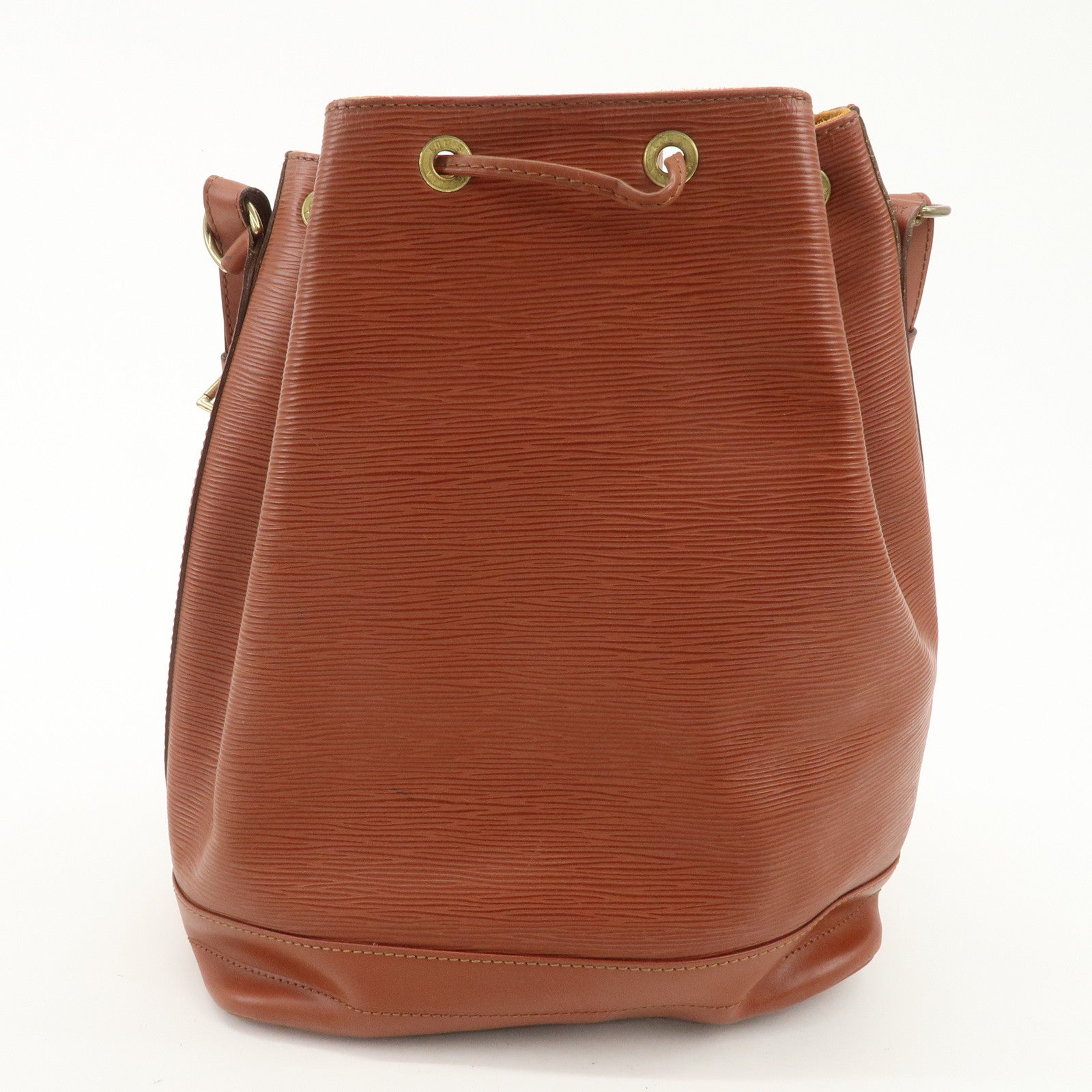 Louis Vuitton Epi Leather Noe Shoulder Bag Kenya Brown M44003