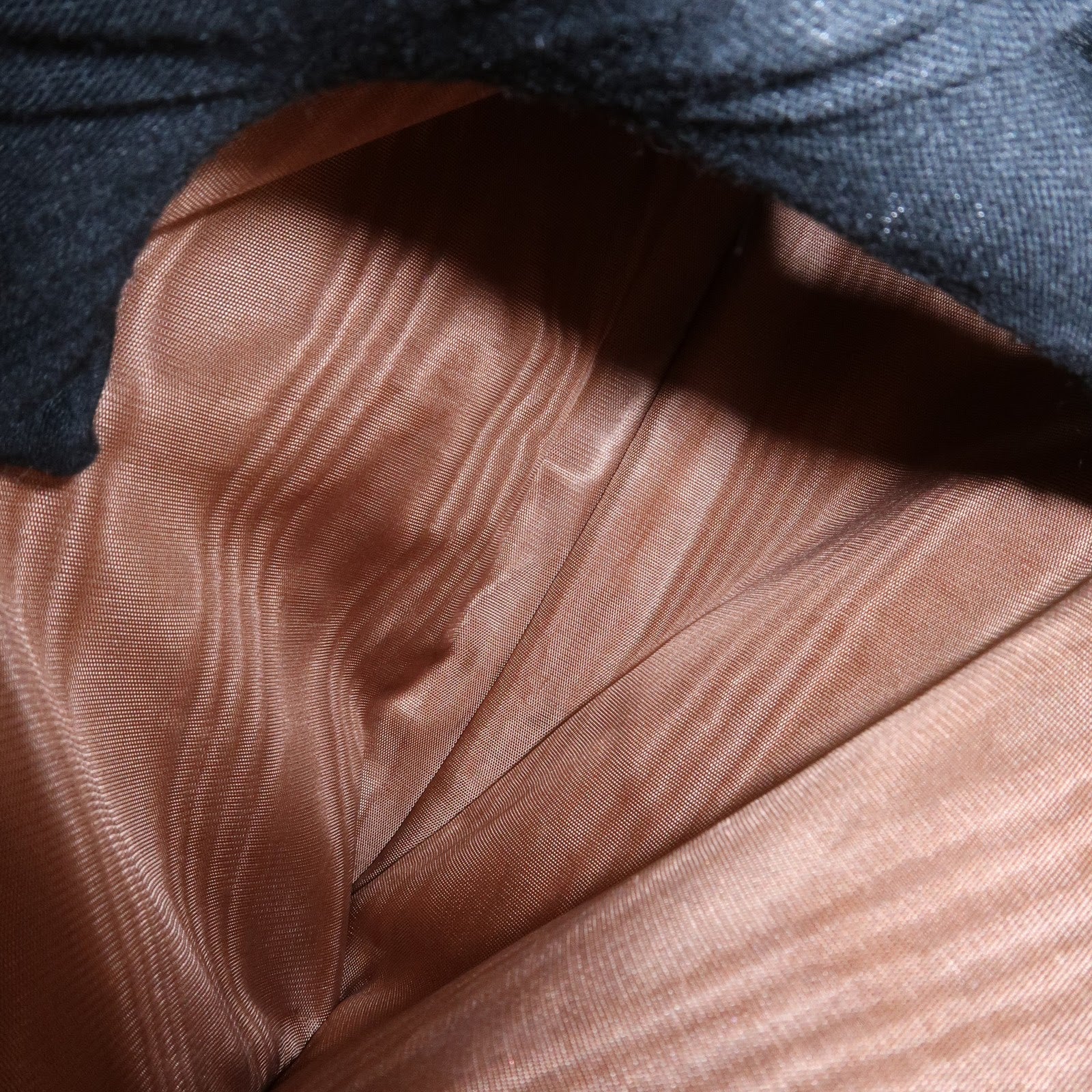 CELINE Macadam PVC Leather Hand Bag Tote Bag Brown