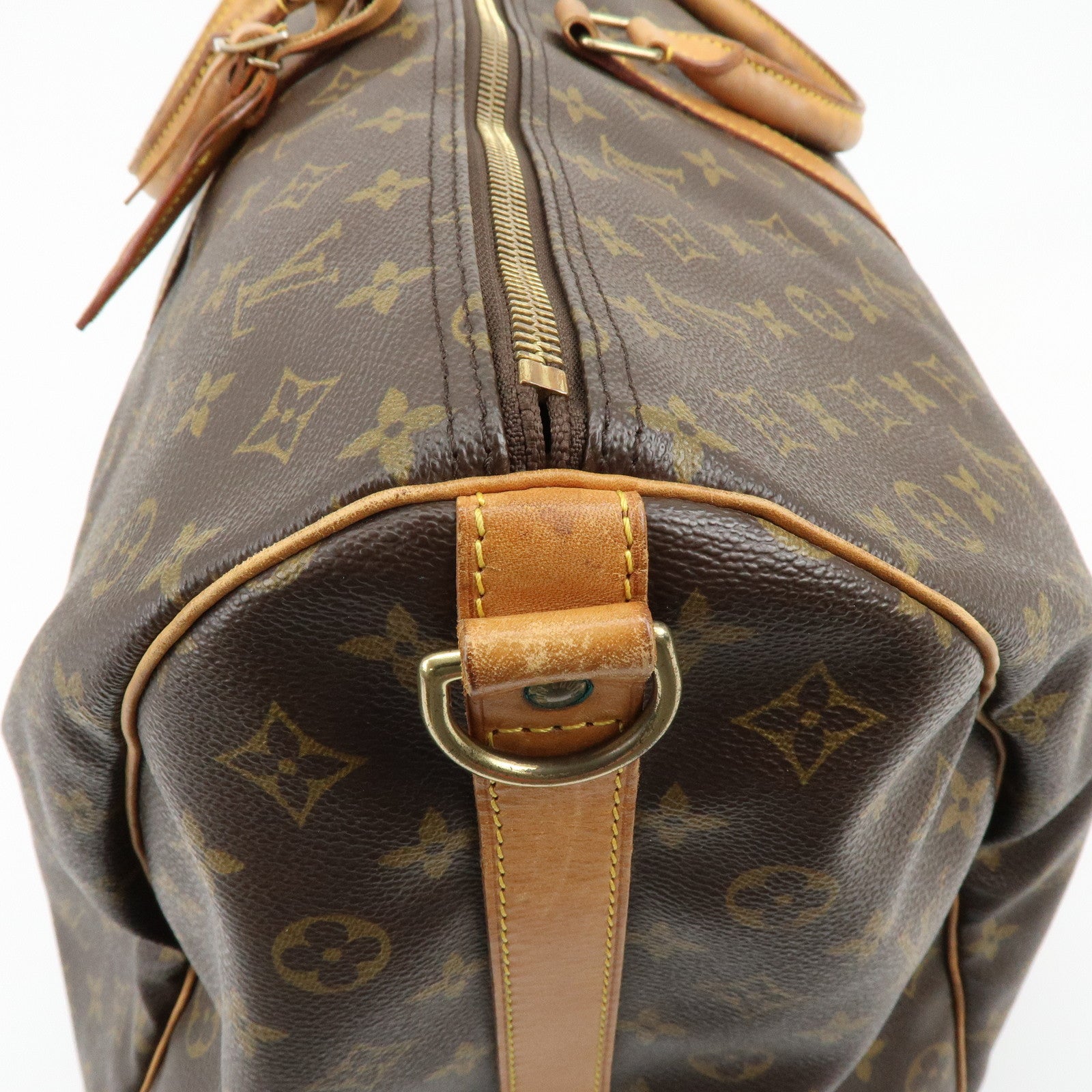 Louis Vuitton Monogram Keep All Bandouliere 60 Boston Bag M41412