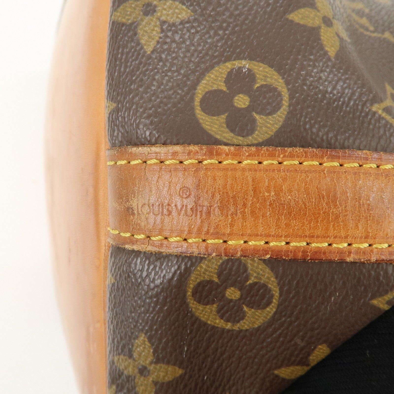Louis Vuitton Monogram Petit Noe Shoulder Bag Brown M42226 Used