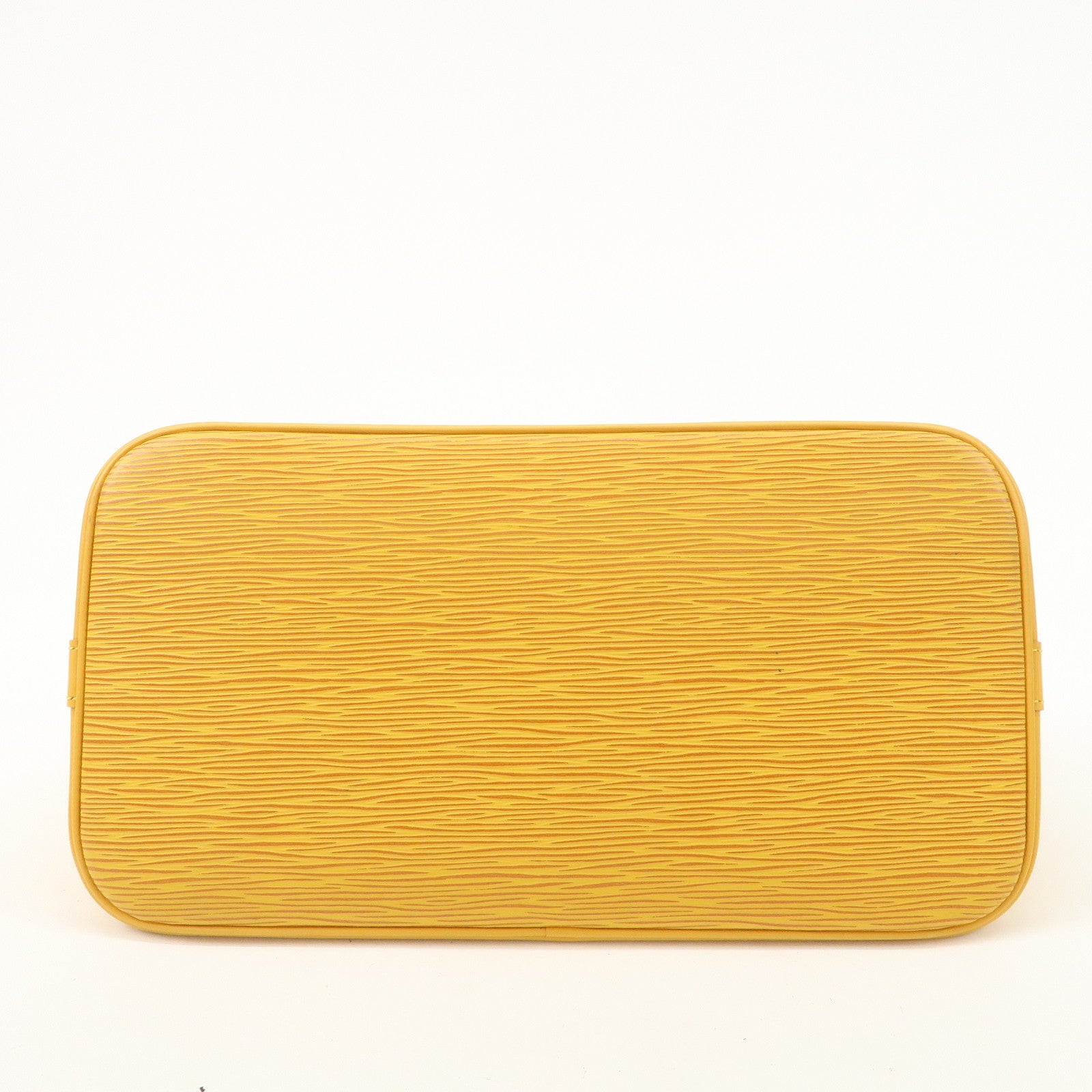Louis Vuitton Epi Alma PM Hand Bag Tassili Yellow M52149