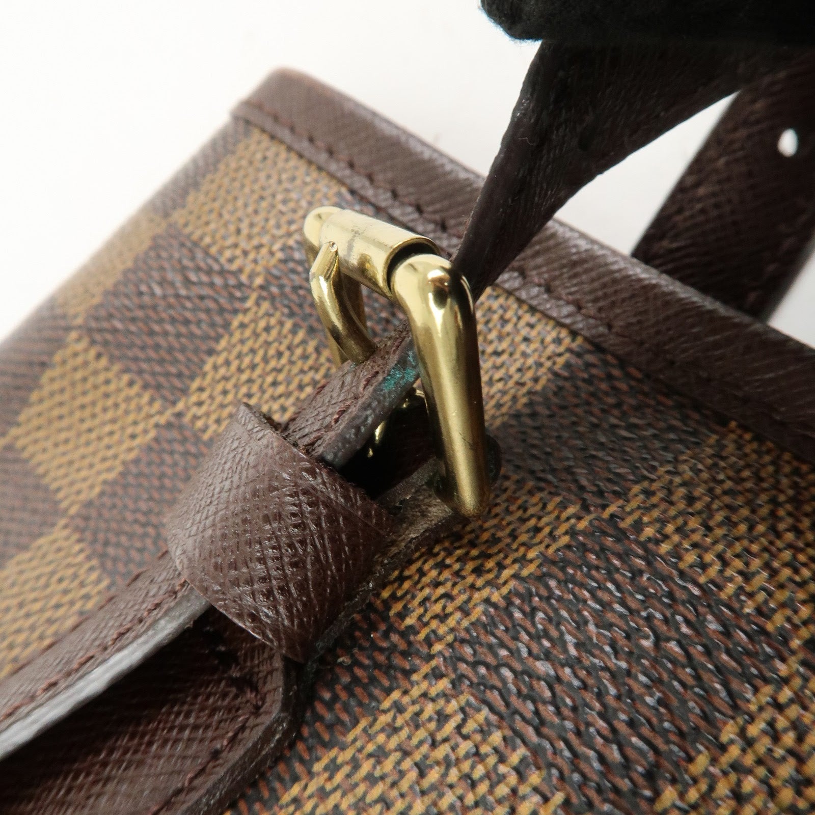 Louis Vuitton Damier Ebene Male Tote Bag Hand Bag Brown N42240
