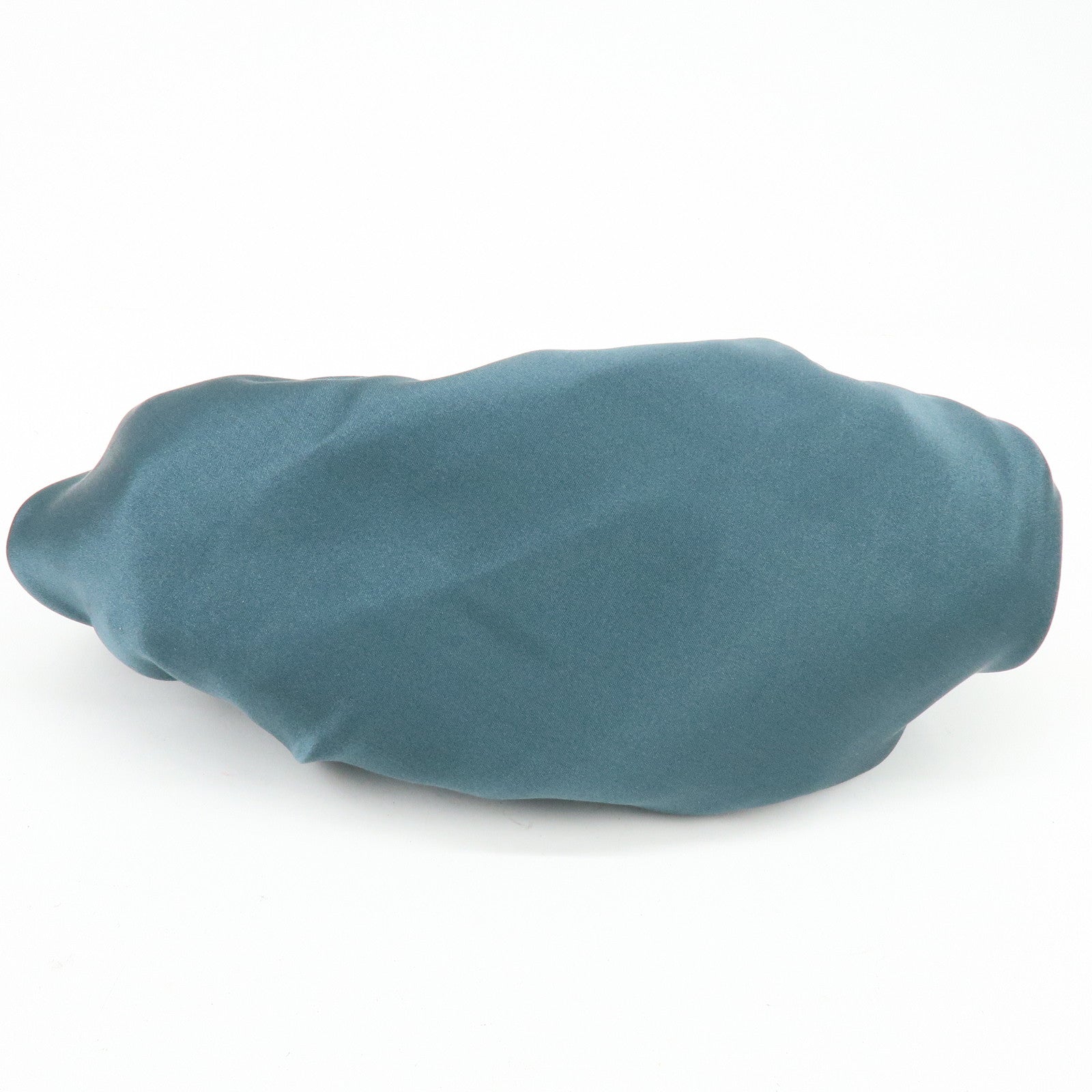 THE ROW Ascot Silk100% Hand Bag Emerald Green