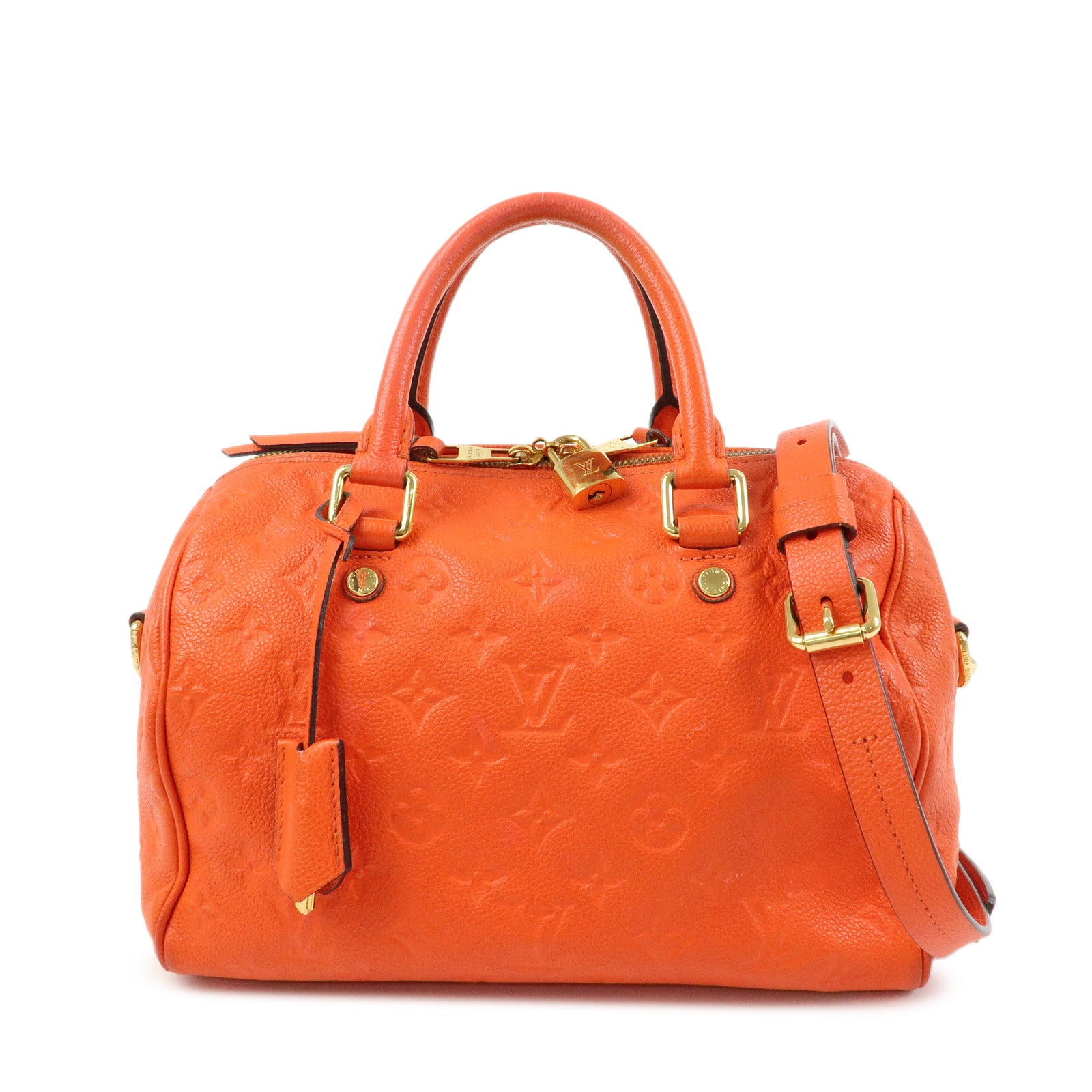 Louis Vuitton Monogram Empreinte Speedy Bandouliere 25 Origan M40758