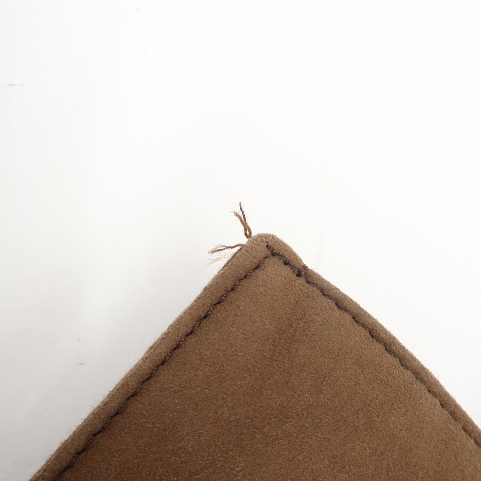 LOEWE Anagram Suede Tote Bag Hand Bag Brown