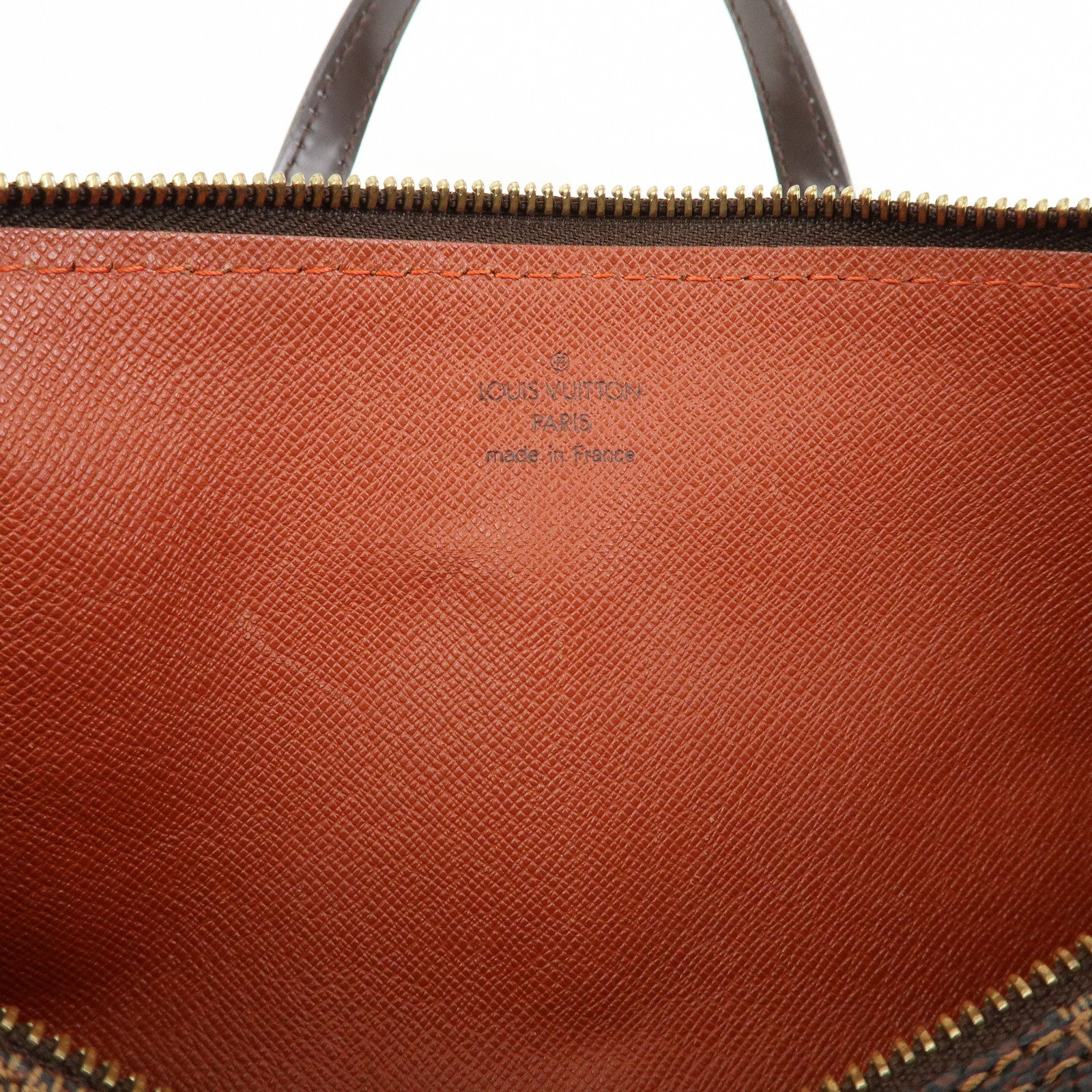 Louis Vuitton Damier Ebene Papillon 30 Hand Bag Brown N51303