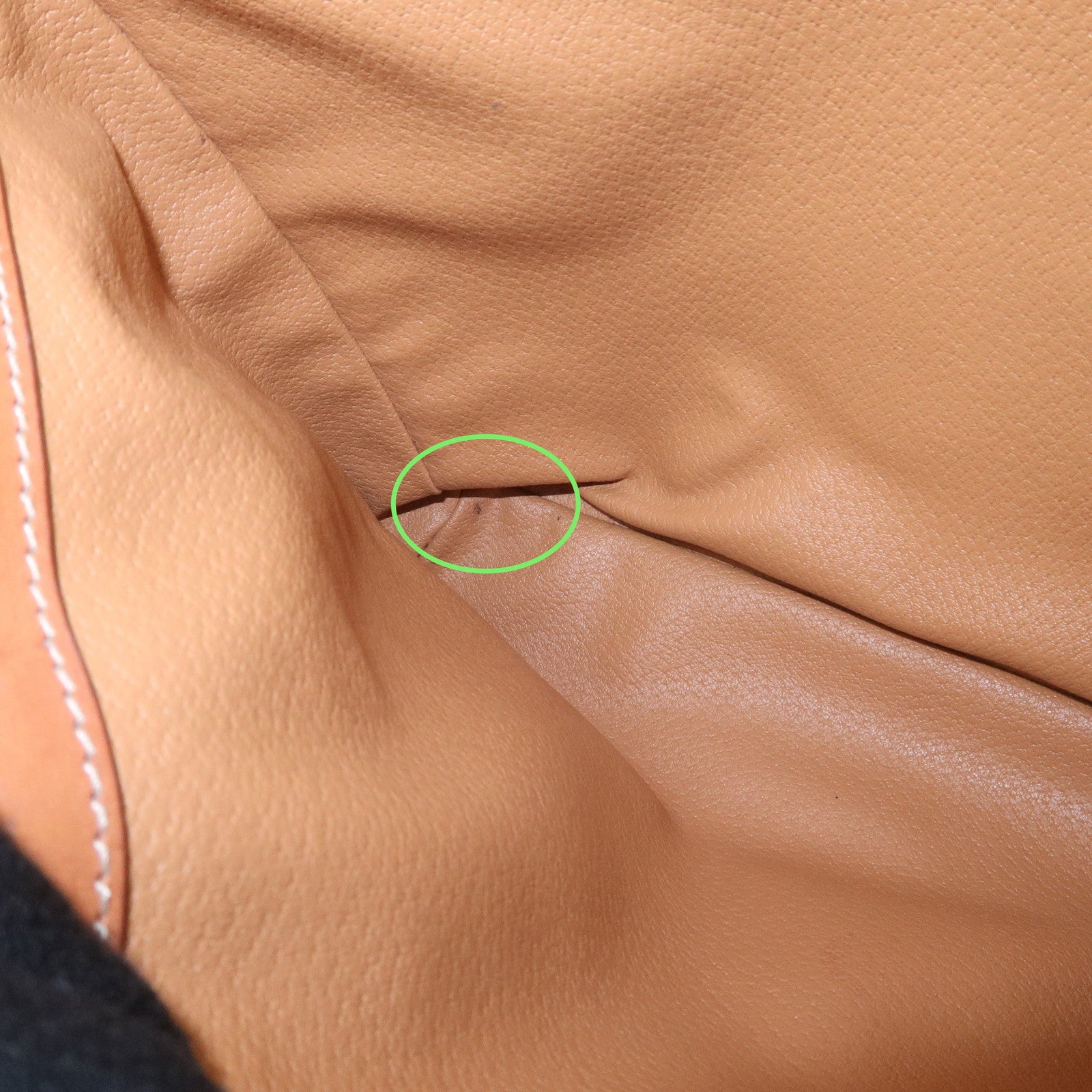 CELINE Macadam PVC Leather Hand Bag Tote Bag Brown