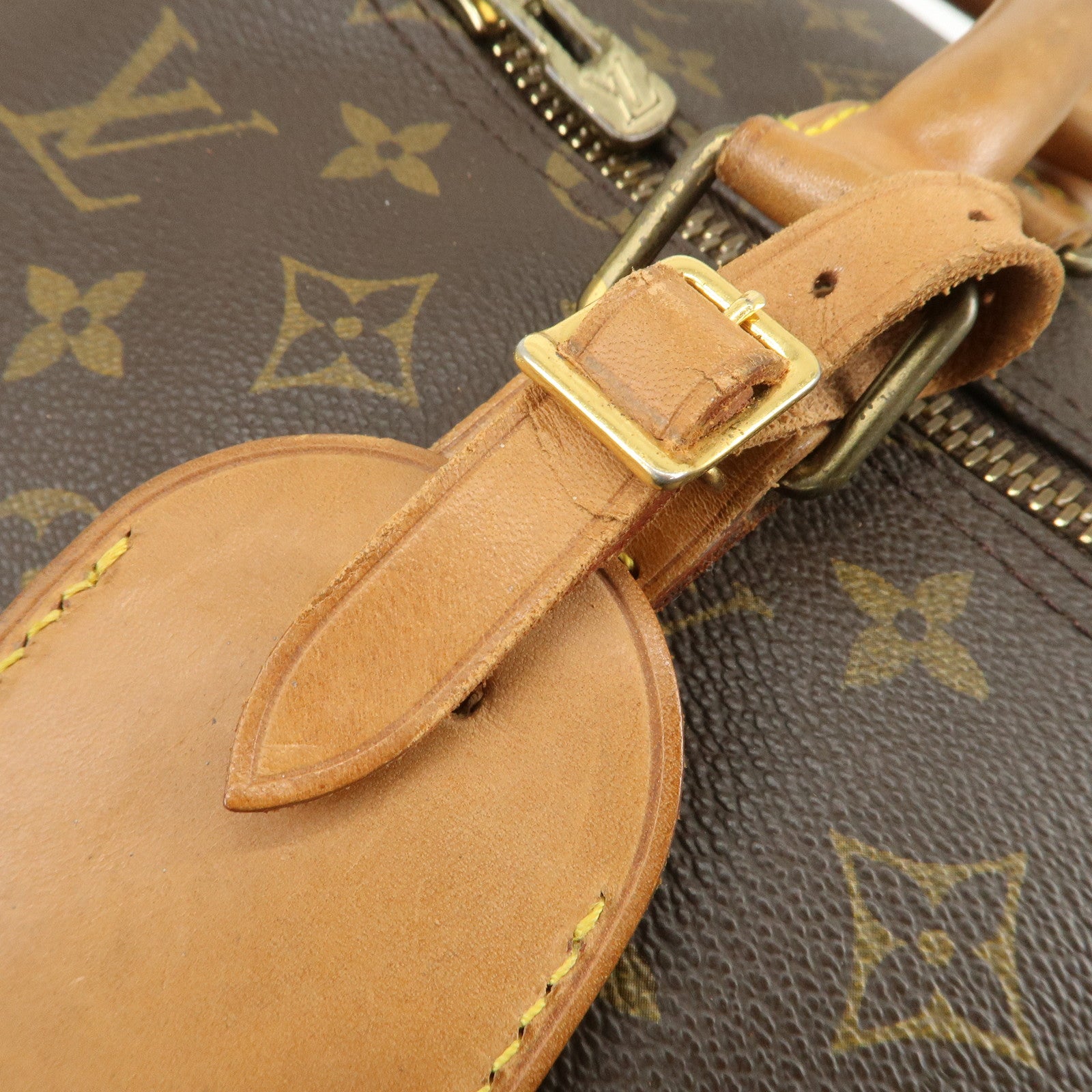 Louis Vuitton Monogram Keep All 55 Boston Bag Brown M41424