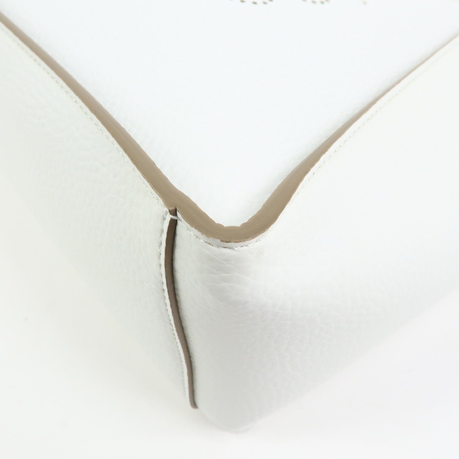 STELLA MCCARTNEY Faux Vegan Leather 2Way Bag Tote Bag White