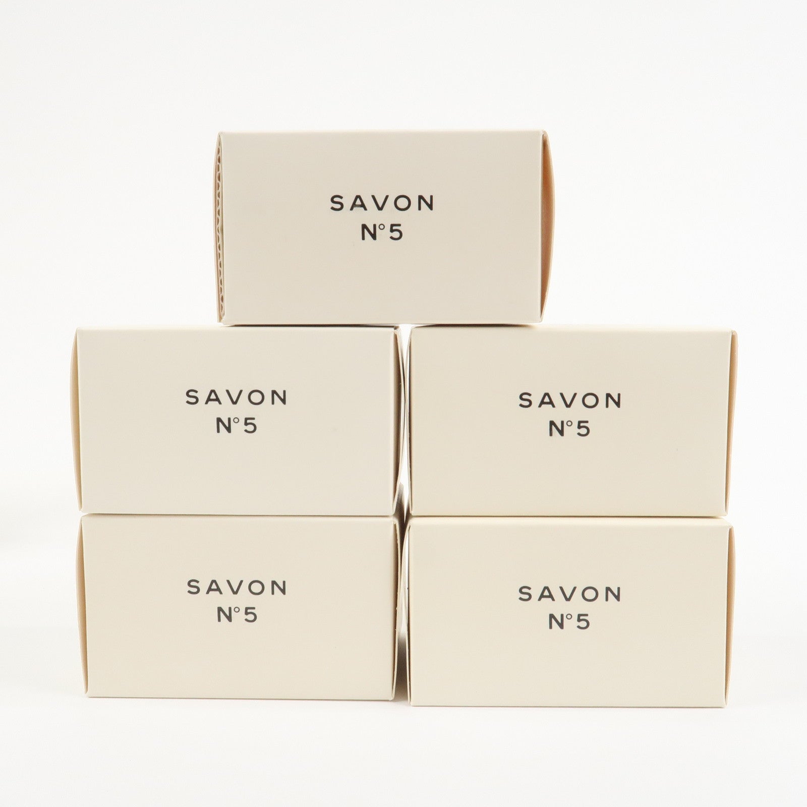CHANEL COCO Mark Set of 5 Savon No 5 Bar Soap