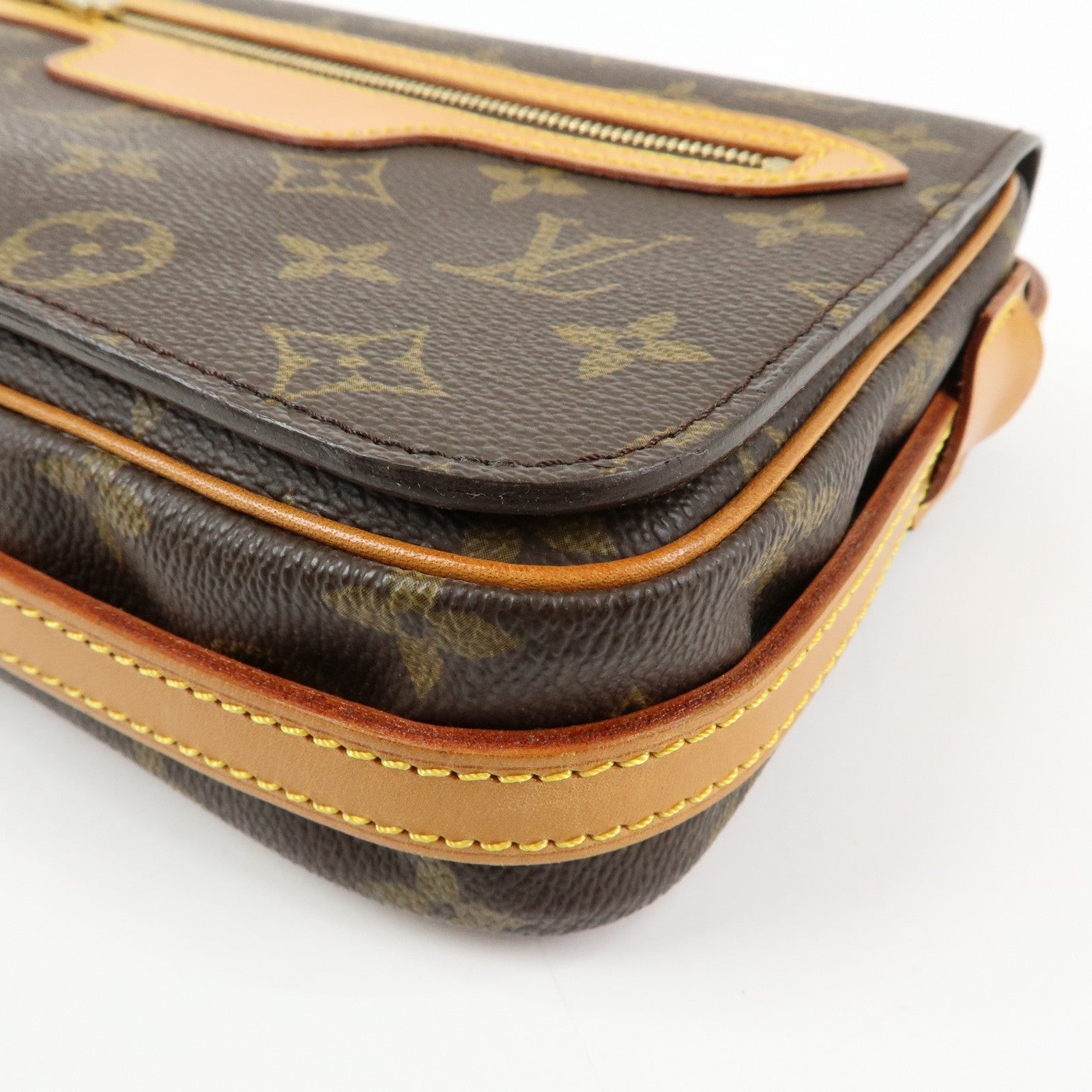 Louis Vuitton Monogram Saint Germain 24 Shoulder Bag Brown M51210