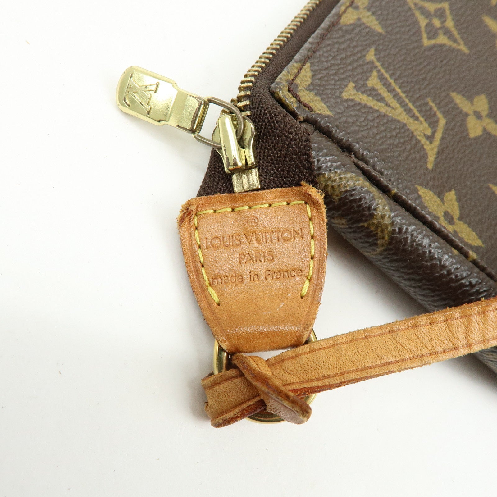 Louis Vuitton Monogram Pochette Accessoires Pouch Hand Bag M51980
