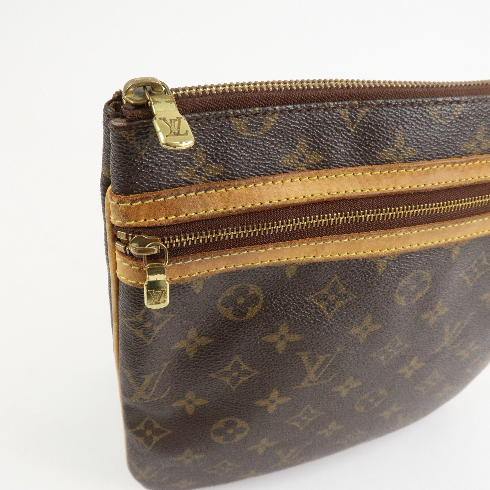 Louis Vuitton Monogram Pochette Bosphore Shoulder Bag M40044