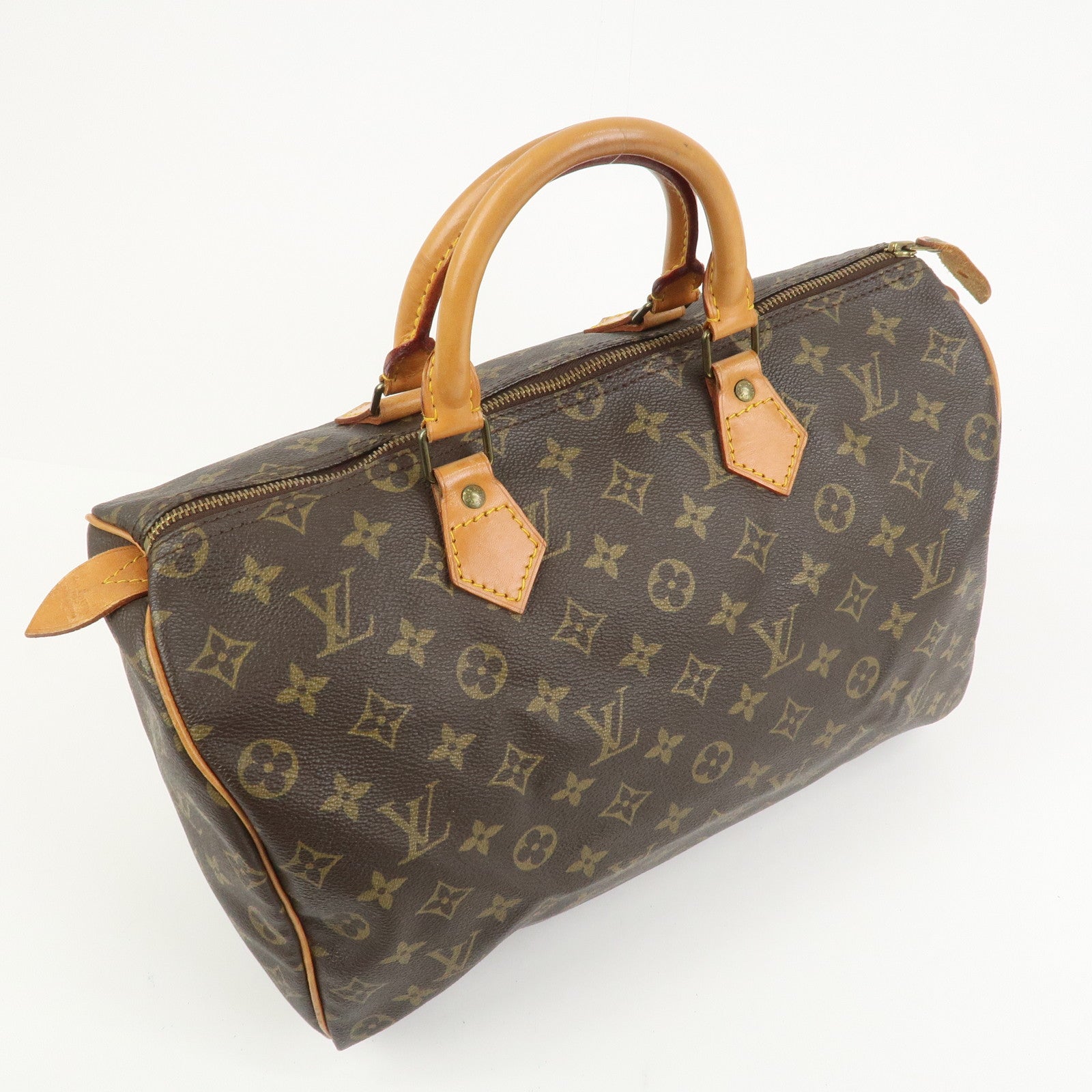 Louis Vuitton Monogram Speedy 35 Boston Bag Hand Bag M41524