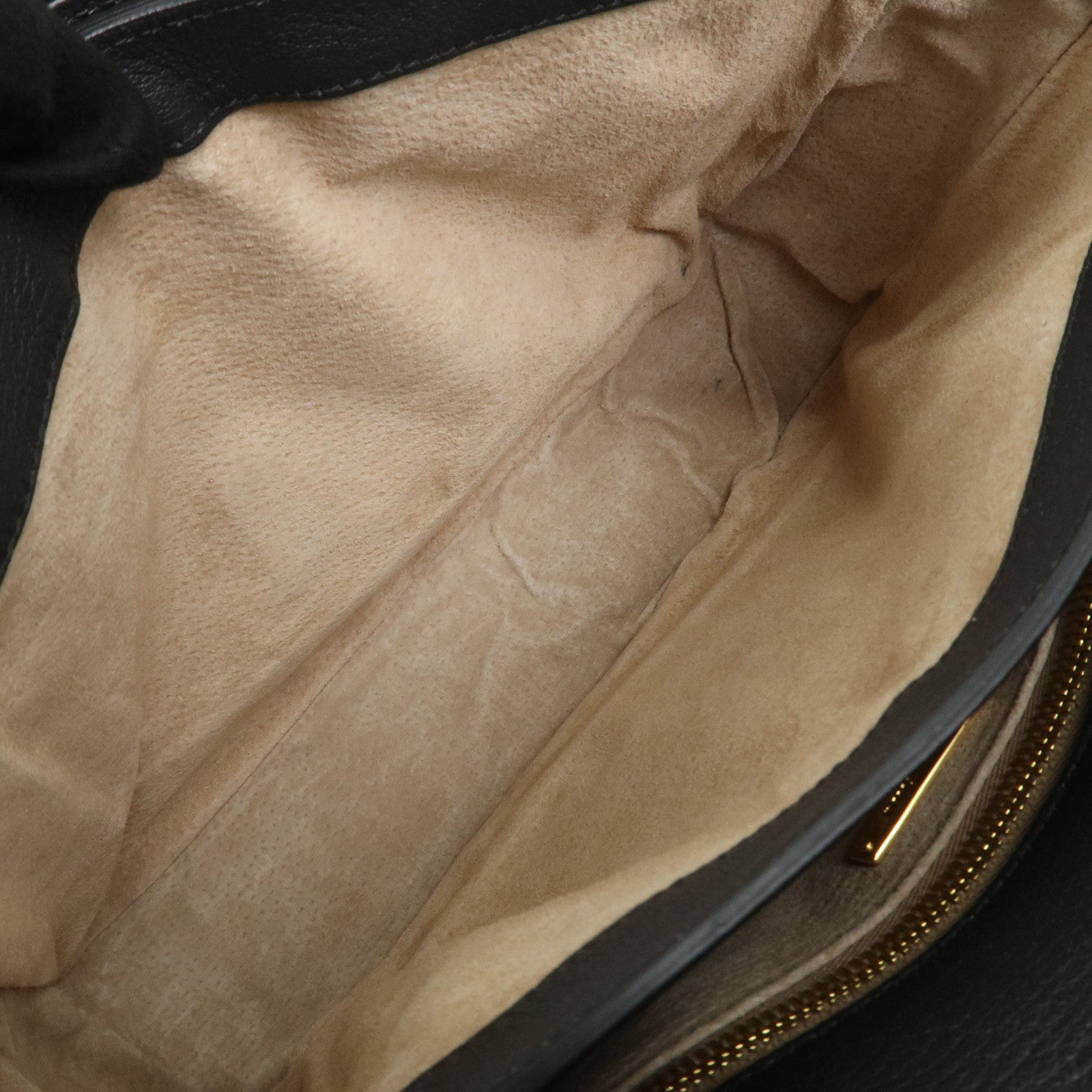 MIU MIU MADRAS Leather 2Way Bag Hand Bag Shoulder Bag Grey