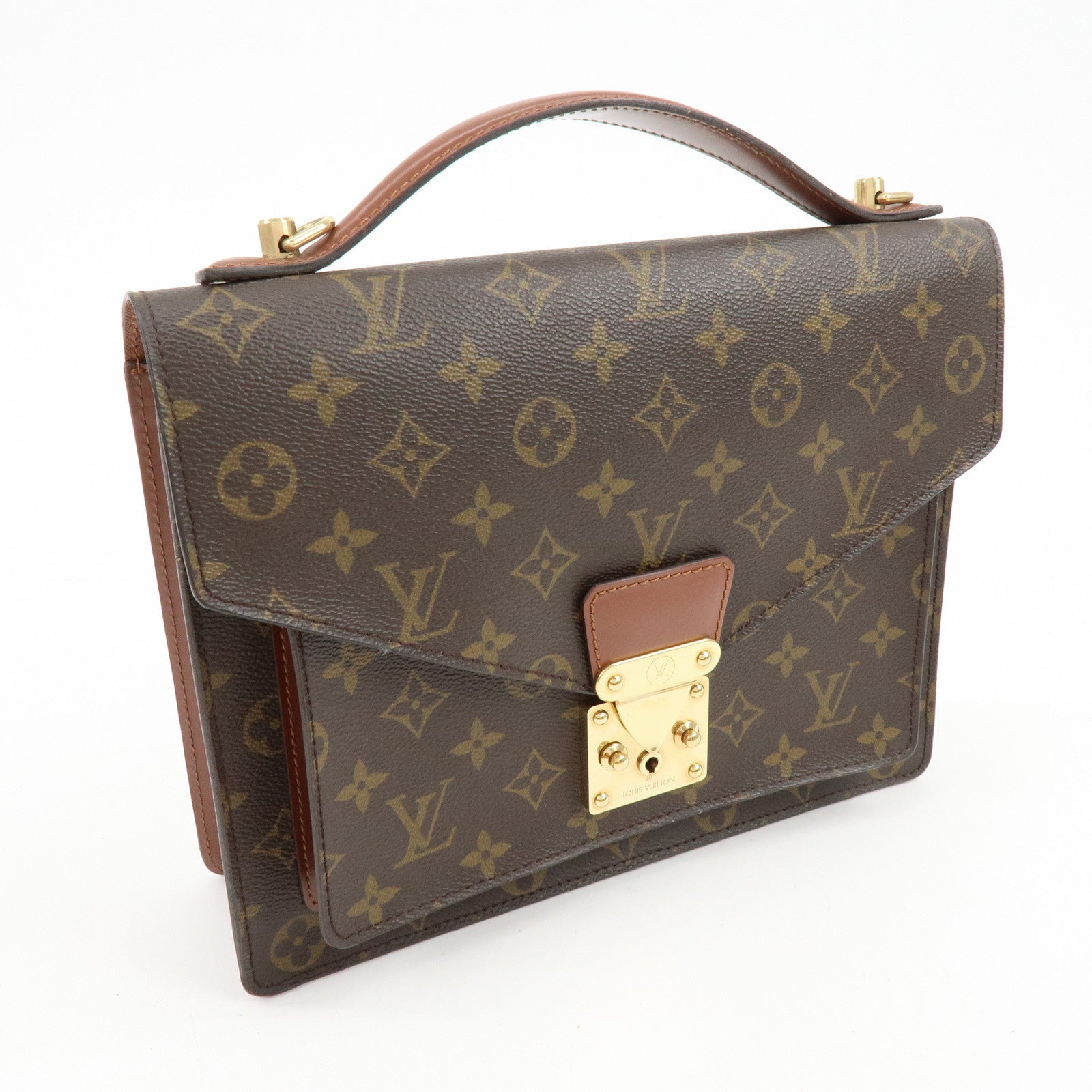 Louis Vuitton Monogram Monceau 28 2Way Bag Brief Case M51185