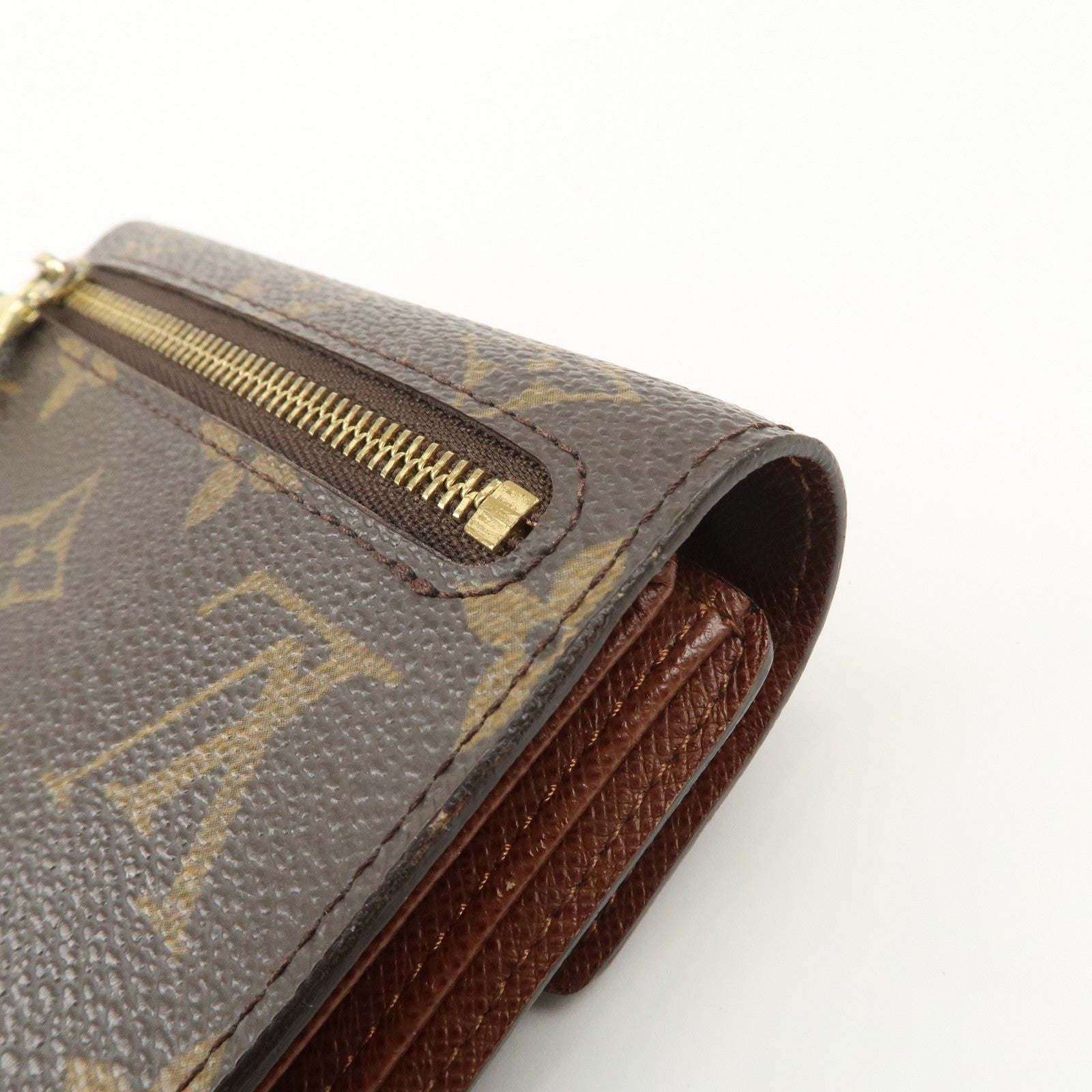 Louis Vuitton Monogram Portefeuille Koala Wallet Brown M58013 Used