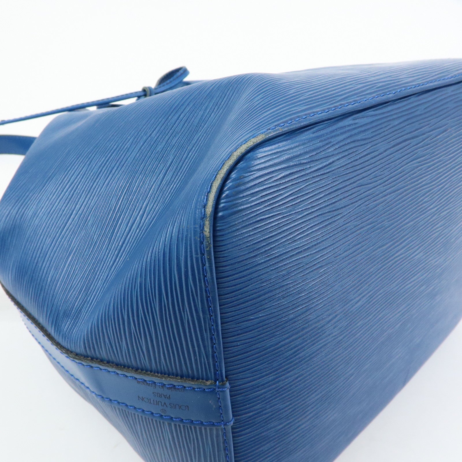 Louis Vuitton Epi Leather Petit Noe Shoulder Bag Toledo Blue M44105