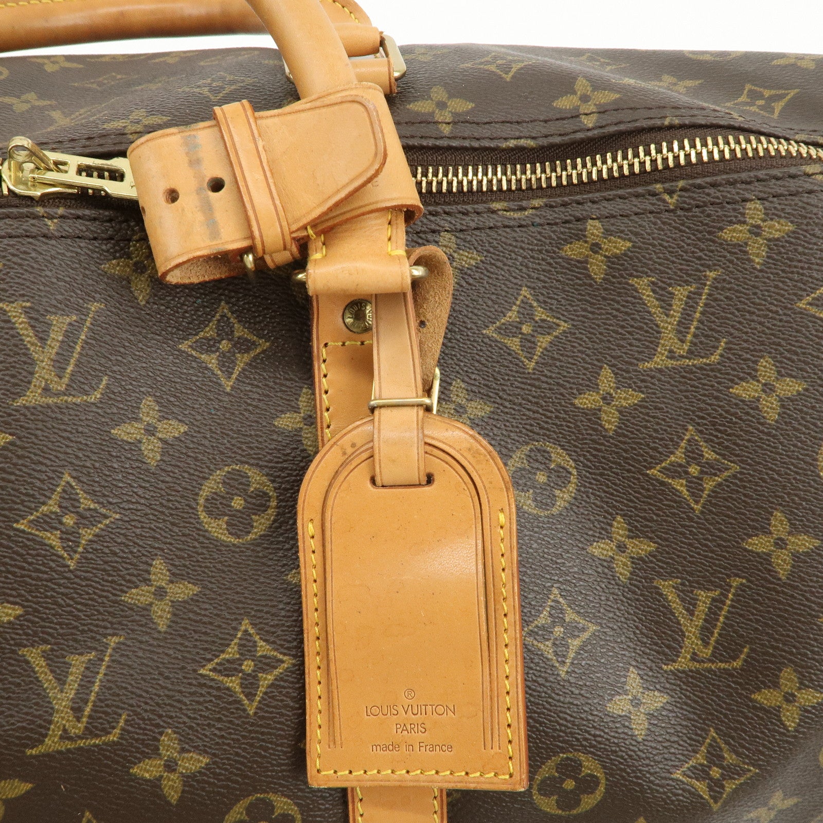 Louis Vuitton Monogram Keep All Bandouliere 60 Boston Bag M41412