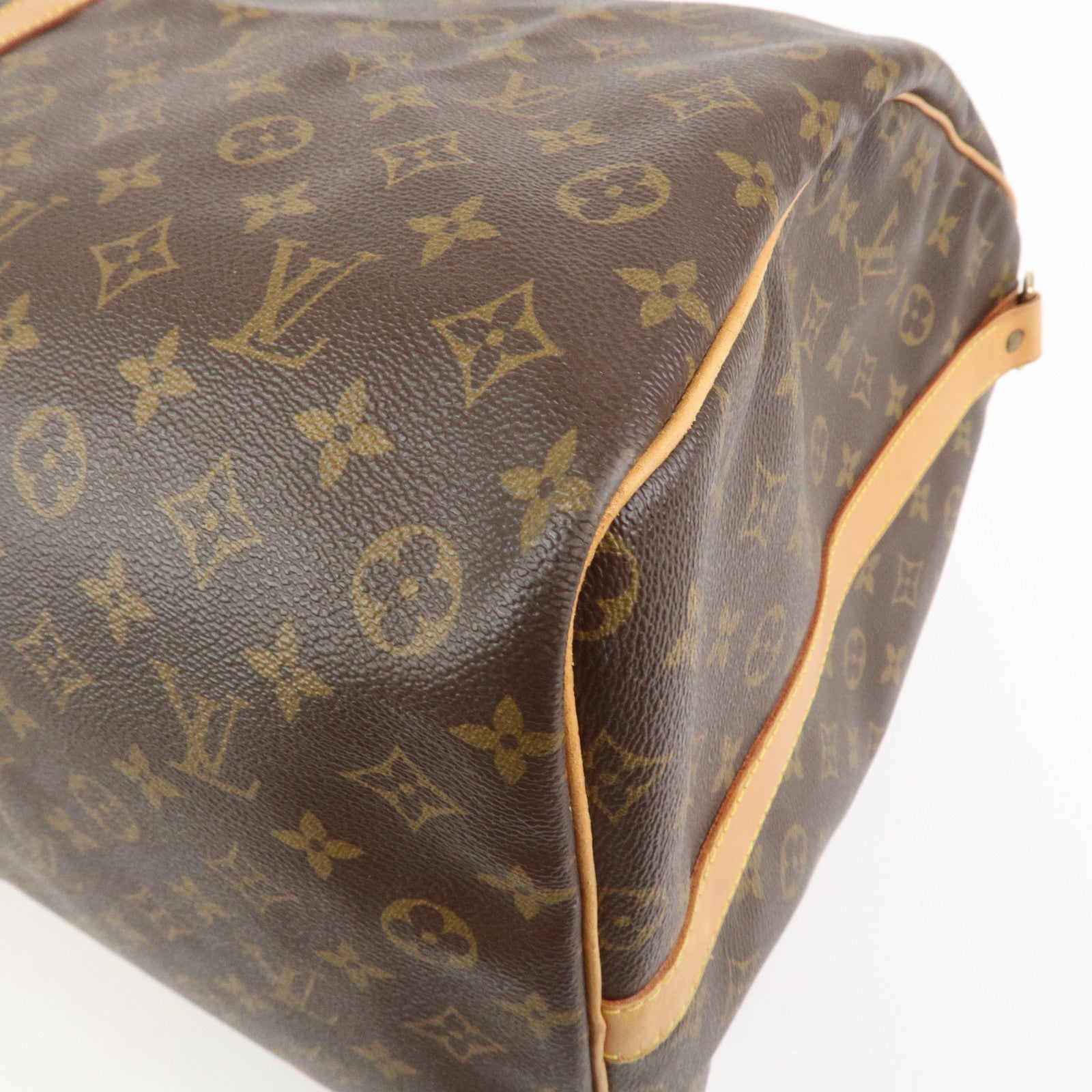 Louis Vuitton Monogram Keep All Bandouliere 60 Boston Bag M41412