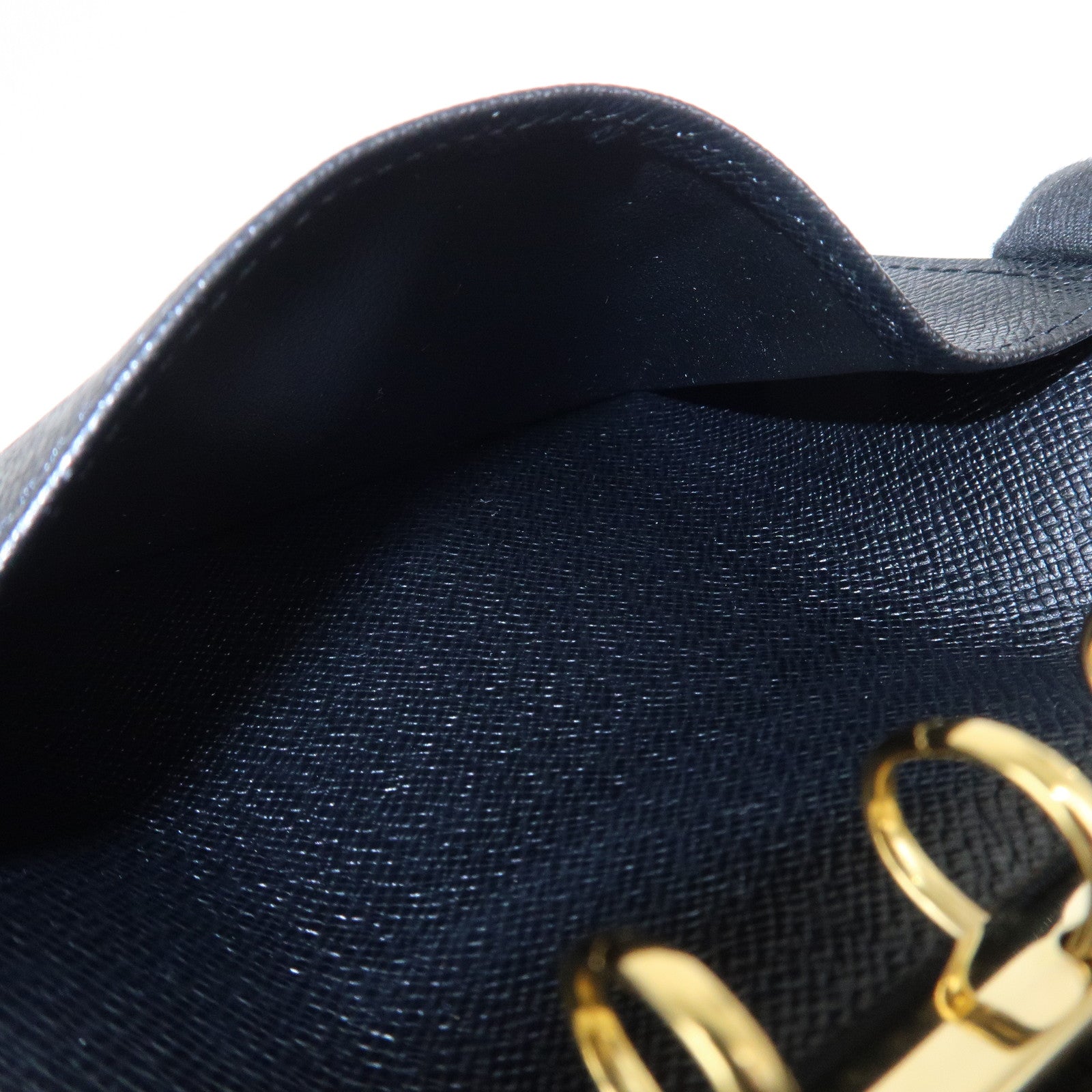 Louis Vuitton Epi Agenda PM Planner Cover Noir R20052