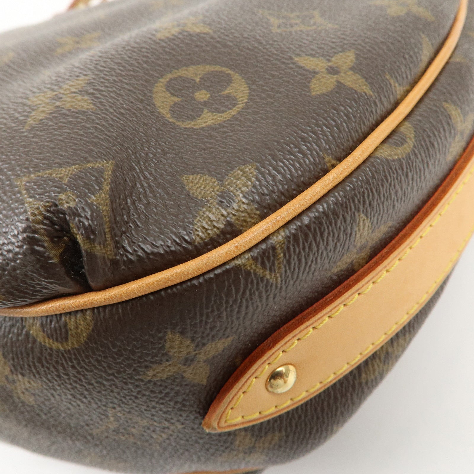 Louis Vuitton Monogram Tolum PM Shoulder Bag Hand Bag Brown M40076