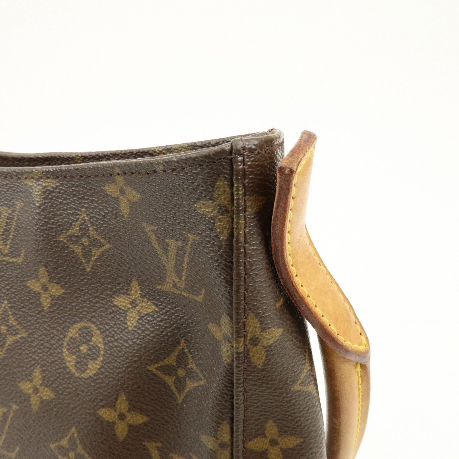 Louis Vuitton Monogram Canvas Looping GM Shoulder Bag Brown M51145