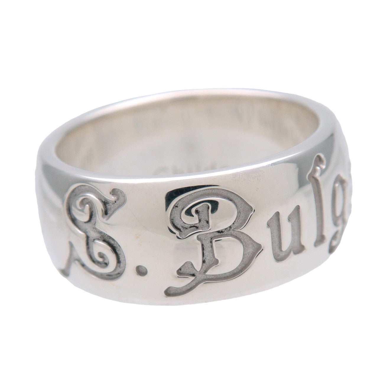 BVLGARI B-Zero1 Save the Children Ring SV925 Silver #51 US5.5 HK11