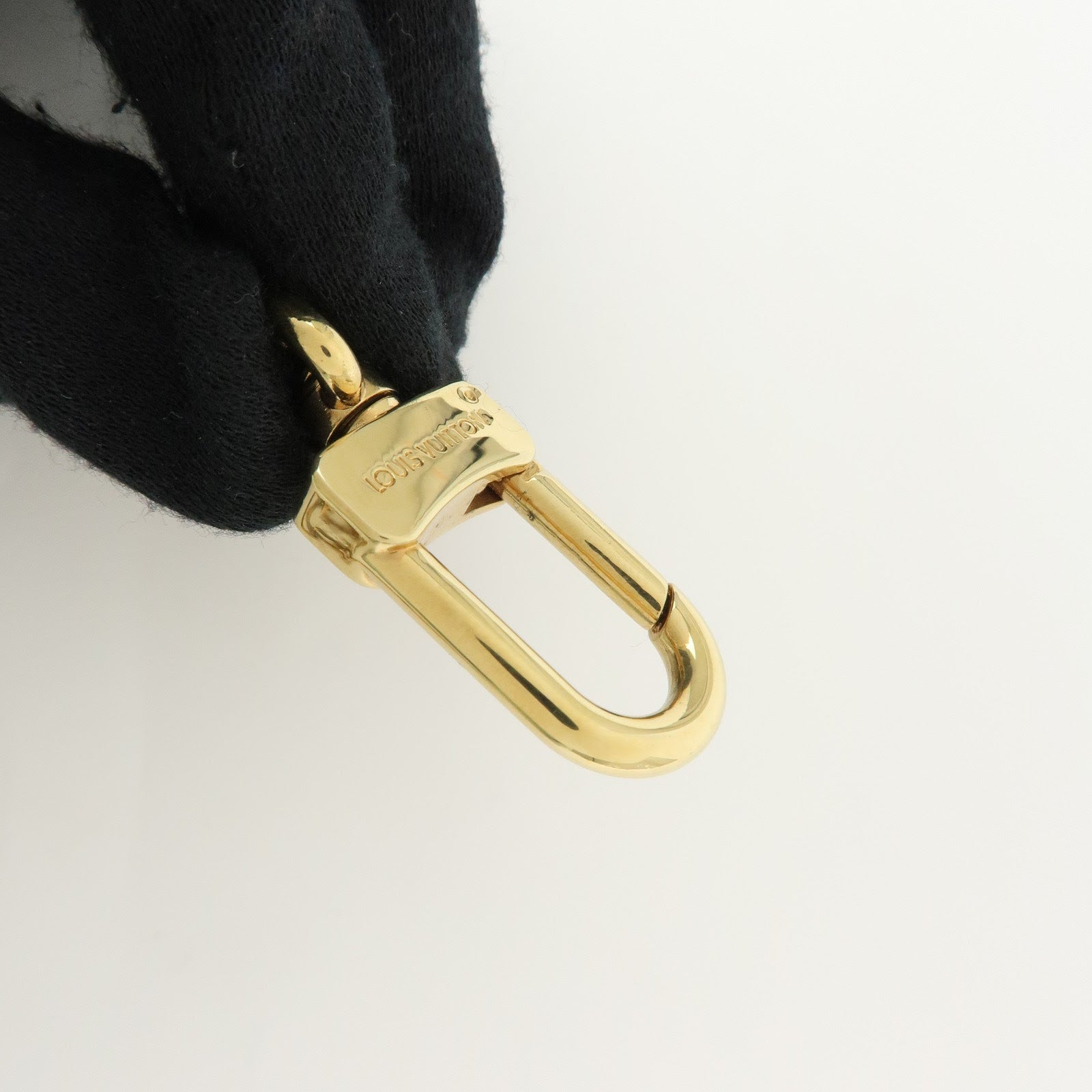 Louis Vuitton Set of 2 Anocles Key Chain Bag Charms Gold M62694