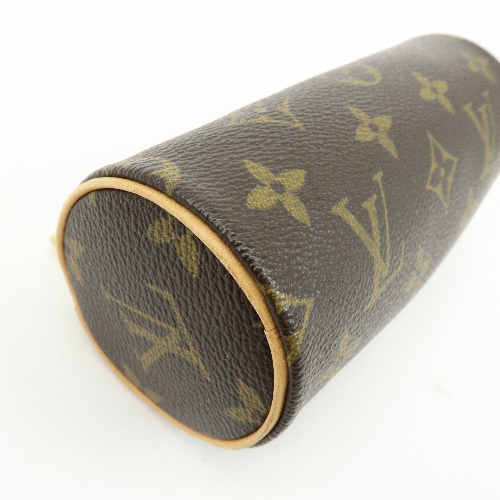 Louis Vuitton Monogram Set of 2 Mini Pouch for Papillon Bag Brown