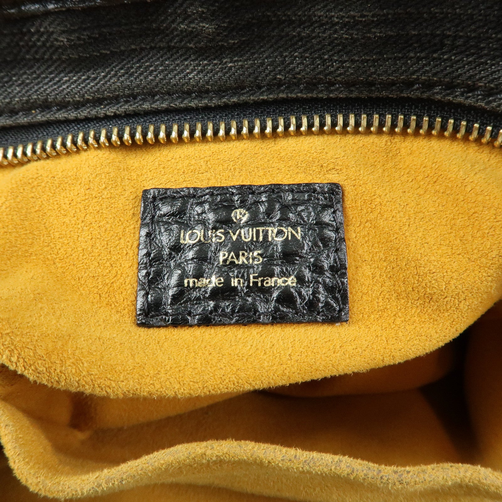 Louis Vuitton Monogram Denim Neo Cabby MM 2Way Bag Noir M95351
