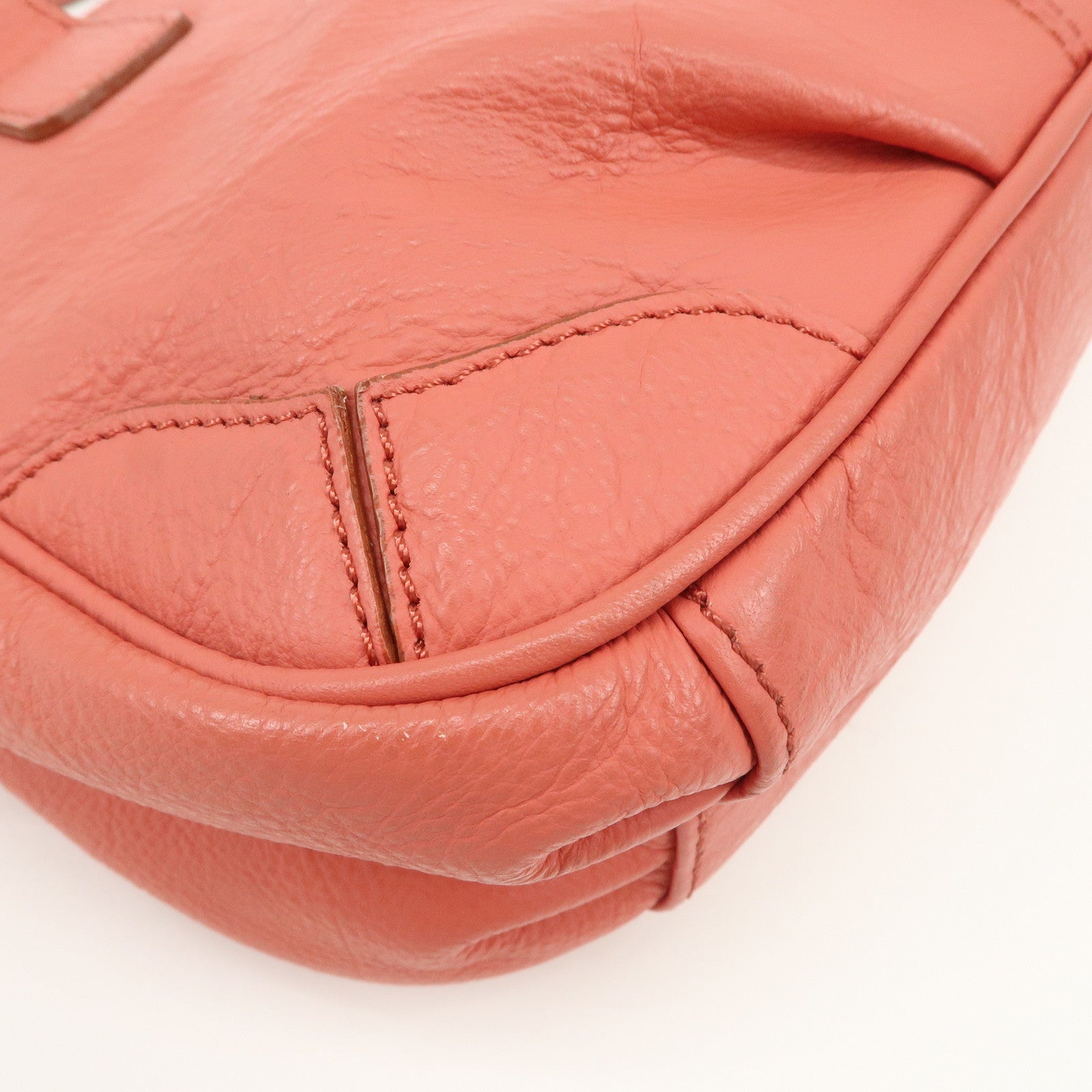 BURBERRY 2Way Bag Hand Bag Pink Gold Hardware