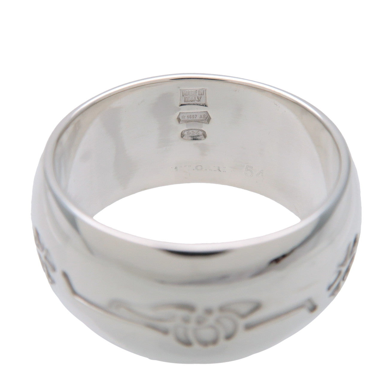 BVLGARI B-Zero1 Save the Children Ring SV925 Silver #54 US7 HK16