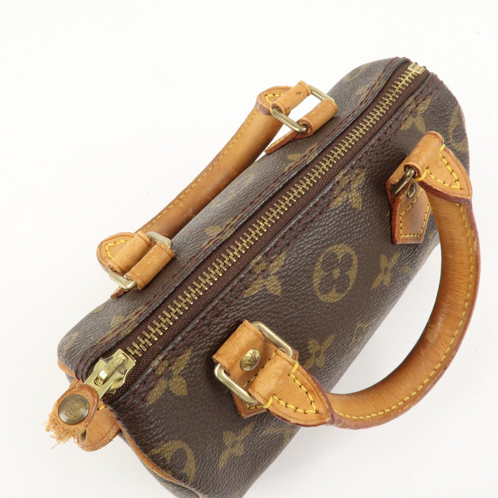 Louis Vuitton Monogram Canvas Mini Speedy Mini Boston Bag M41534