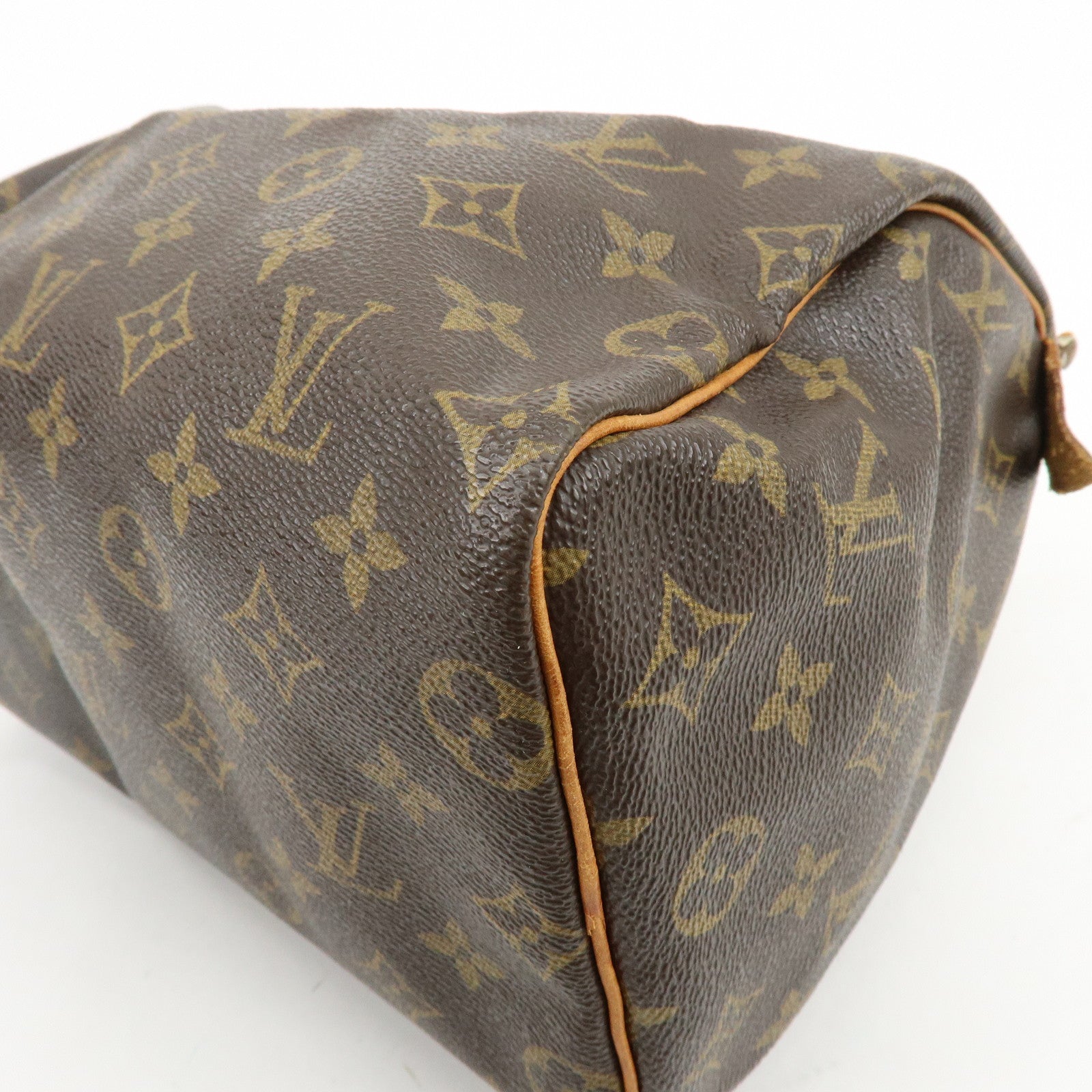 Louis Vuitton Monogram Speedy 25 Boston Bag Hand Bag Brown M41528