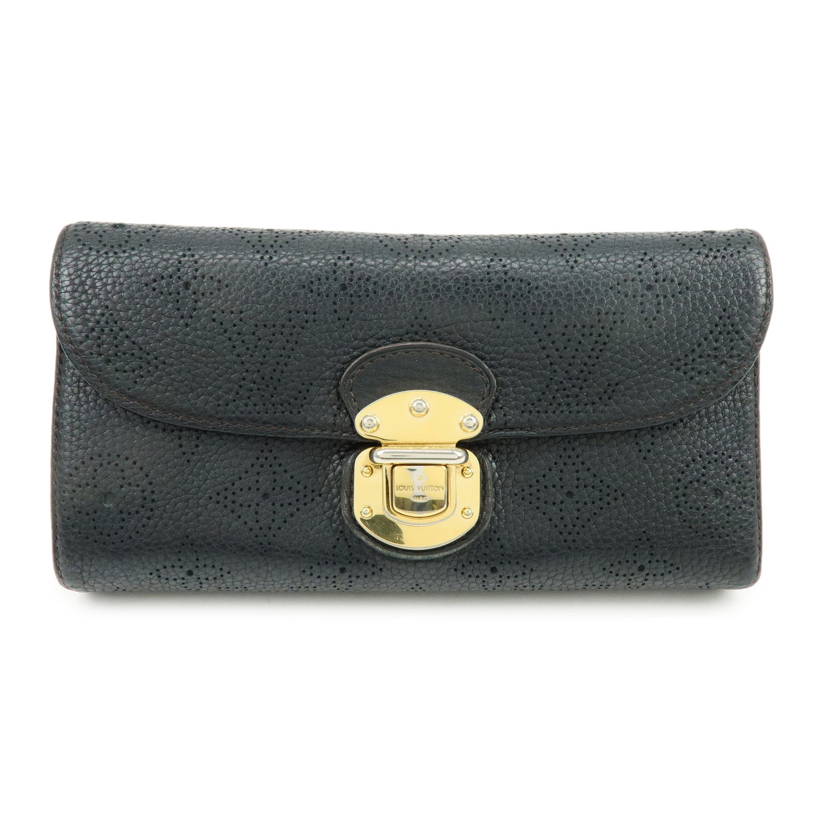 Louis Vuitton Monogram Mahina Portefeuille Amelia Wallet M95549