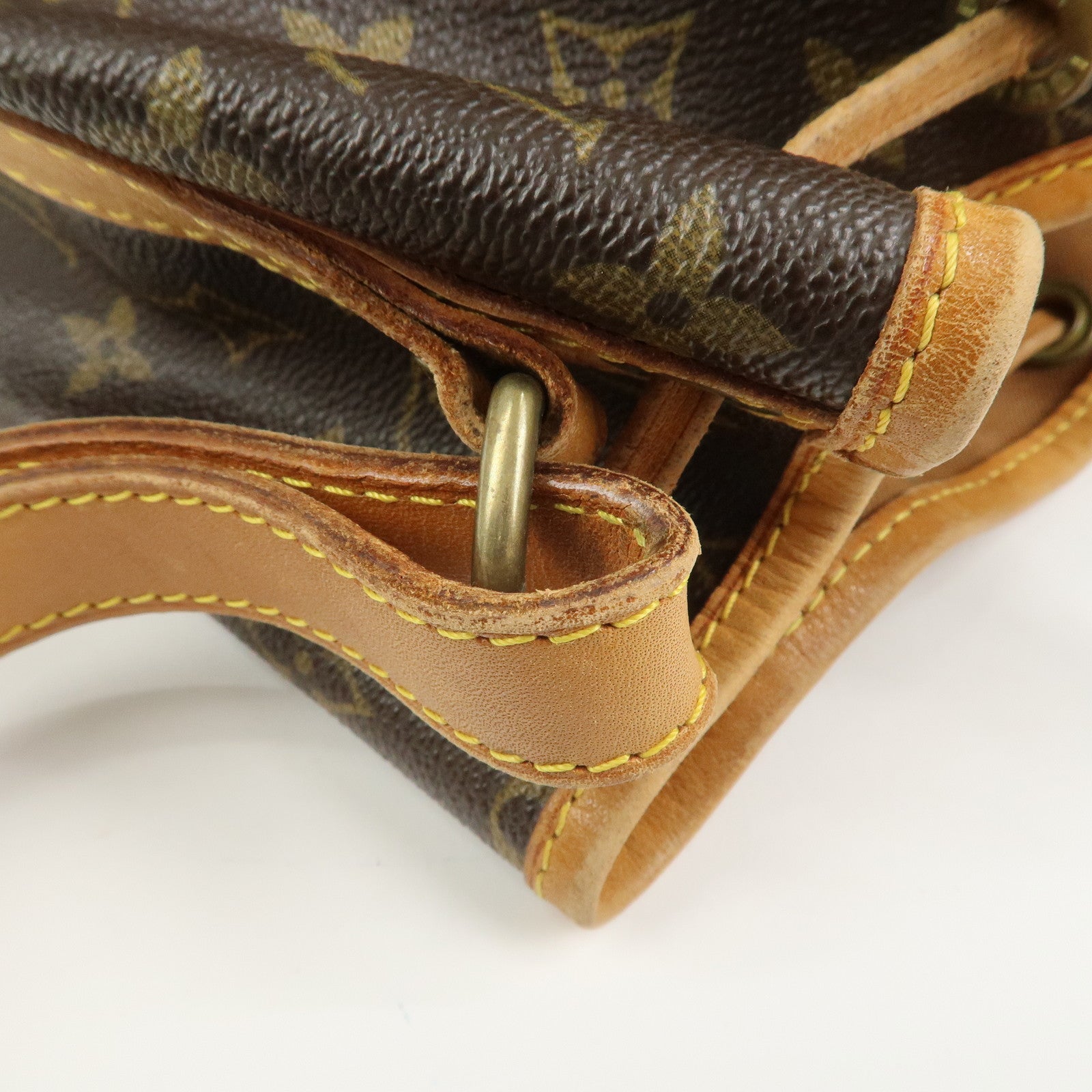 Louis Vuitton Monogram Petit Noe Shoulder Bag Brown M42226
