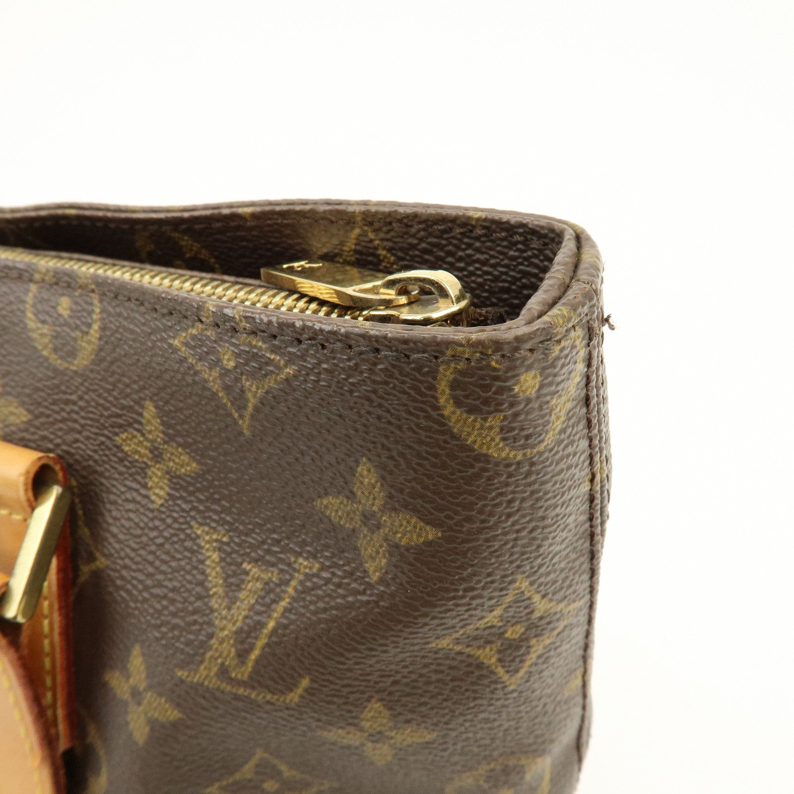 Louis Vuitton Monogram Cabas Piano Canvas Tote Bag Hand Bag M51148