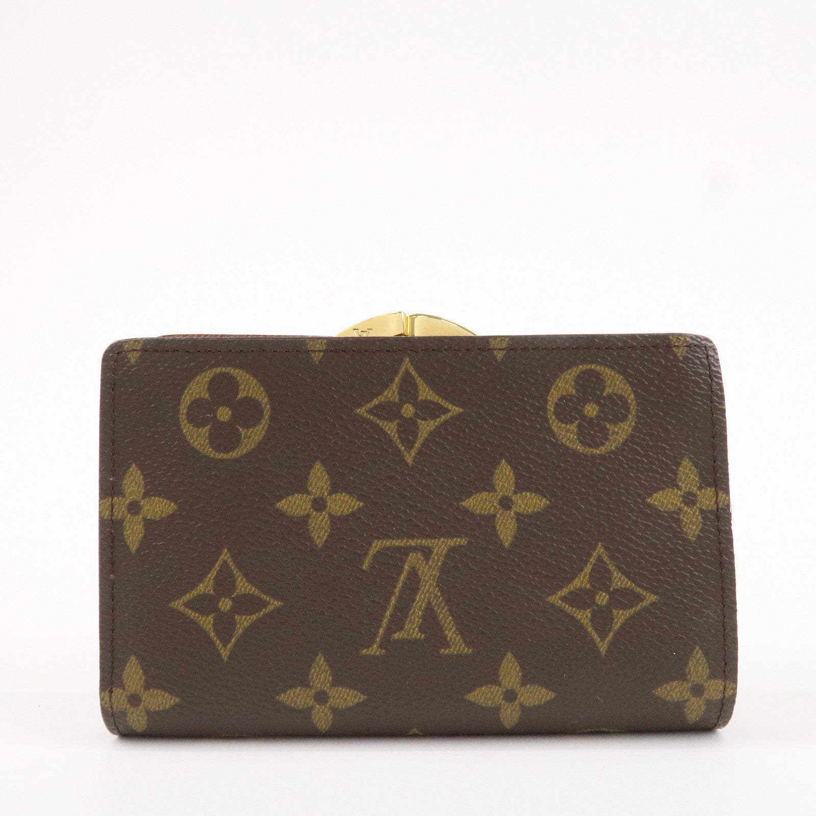 Louis Vuitton Monogram Porte Monnaie Billets Viennois Wallet M61663 Used