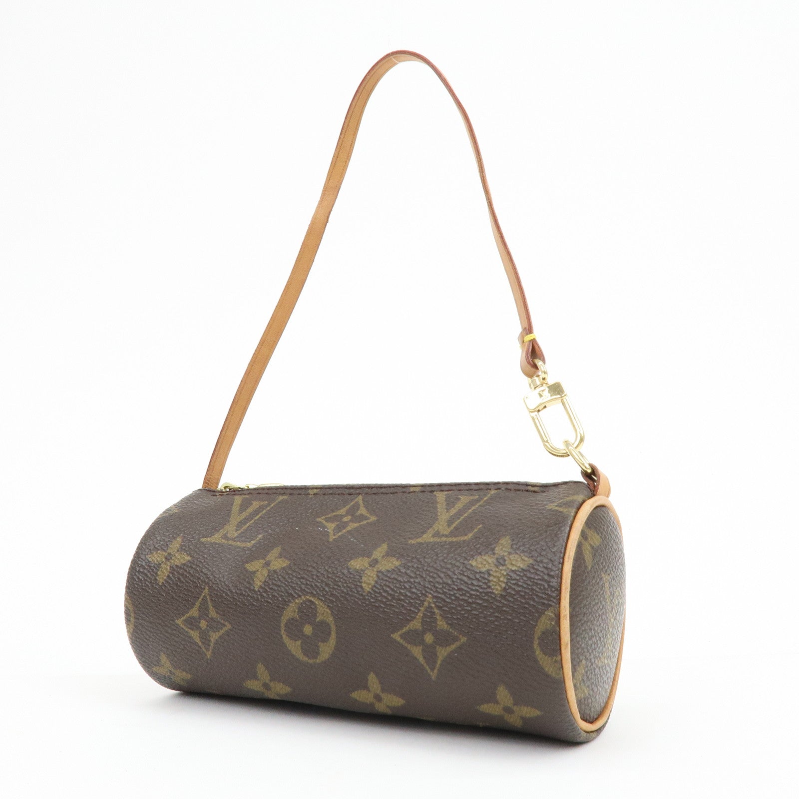 Louis Vuitton Monogram Canvas Mini Pouch for Papillon Bag Brown