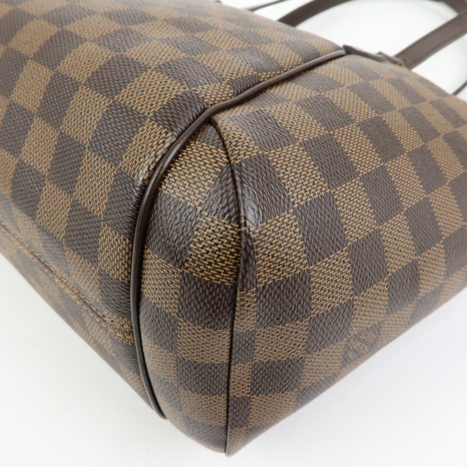 Louis Vuitton Damier Totally PM Canvas Leather Tote Hand Bag N41282