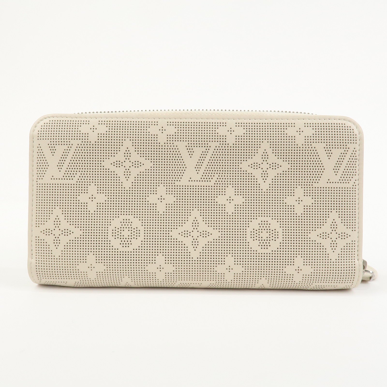 Louis Vuitton Monogram Mahina Reverse Round Zippy Wallet M83029
